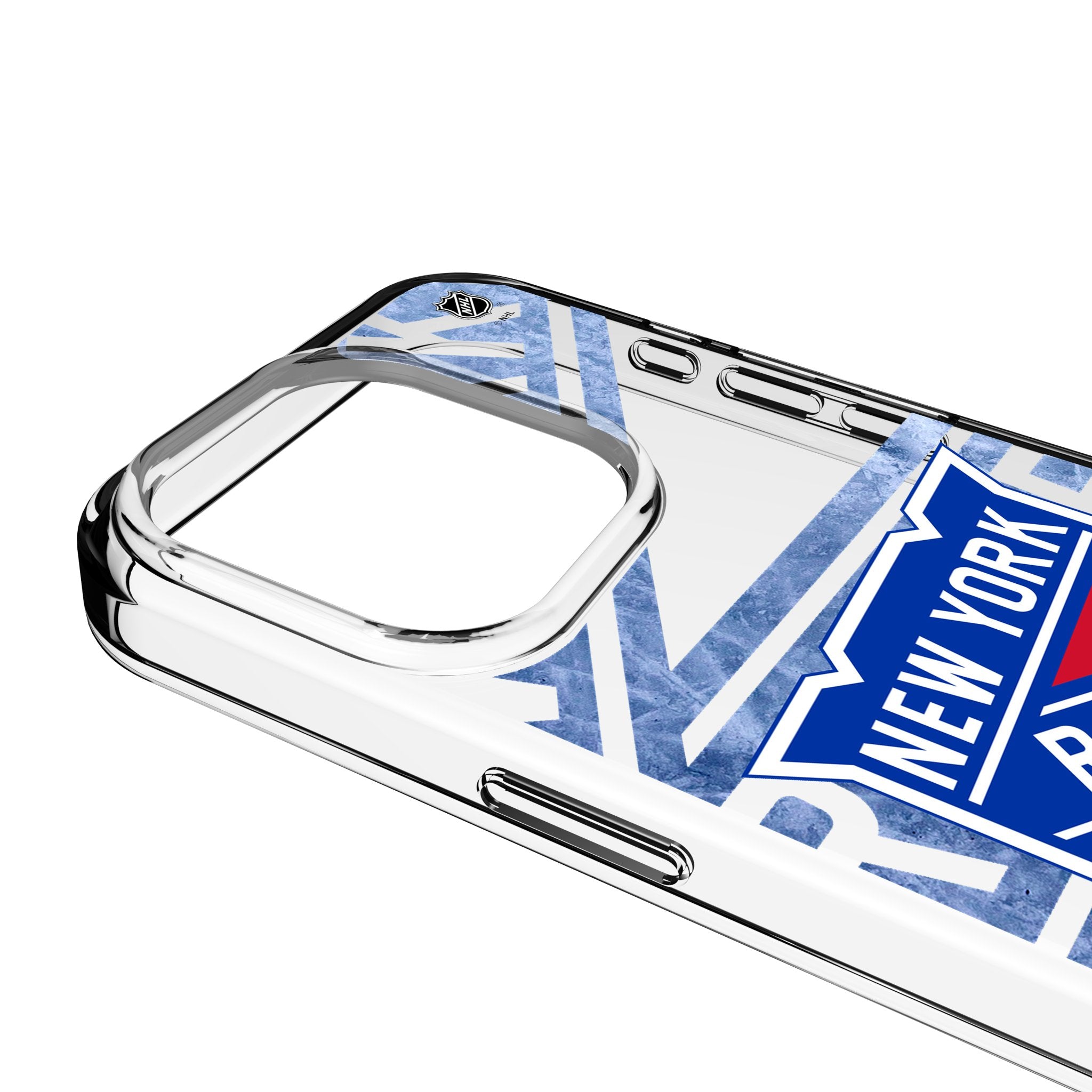 New York Rangers Ice Tilt Clear Phone Case for Apple iPhone 3