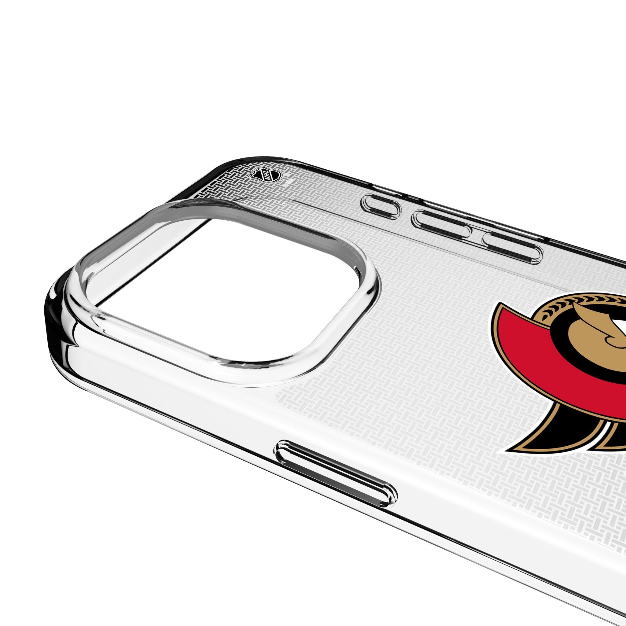 Ottawa Senators Linen Clear Phone Case for Apple iPhone 3