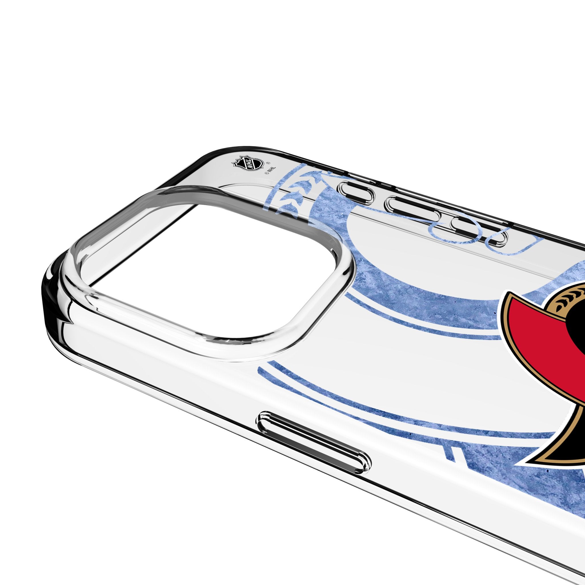 Ottawa Senators Ice Tilt Clear Phone Case for Apple iPhone 3
