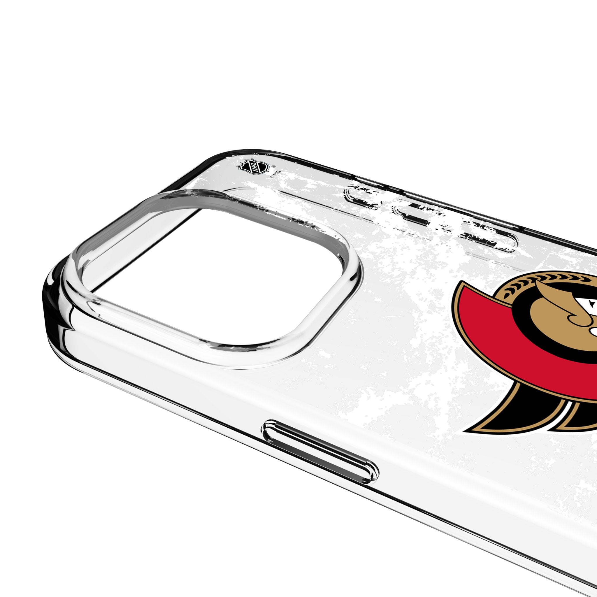 Ottawa Senators Ice Stripe Clear Phone Case for Apple iPhone 3