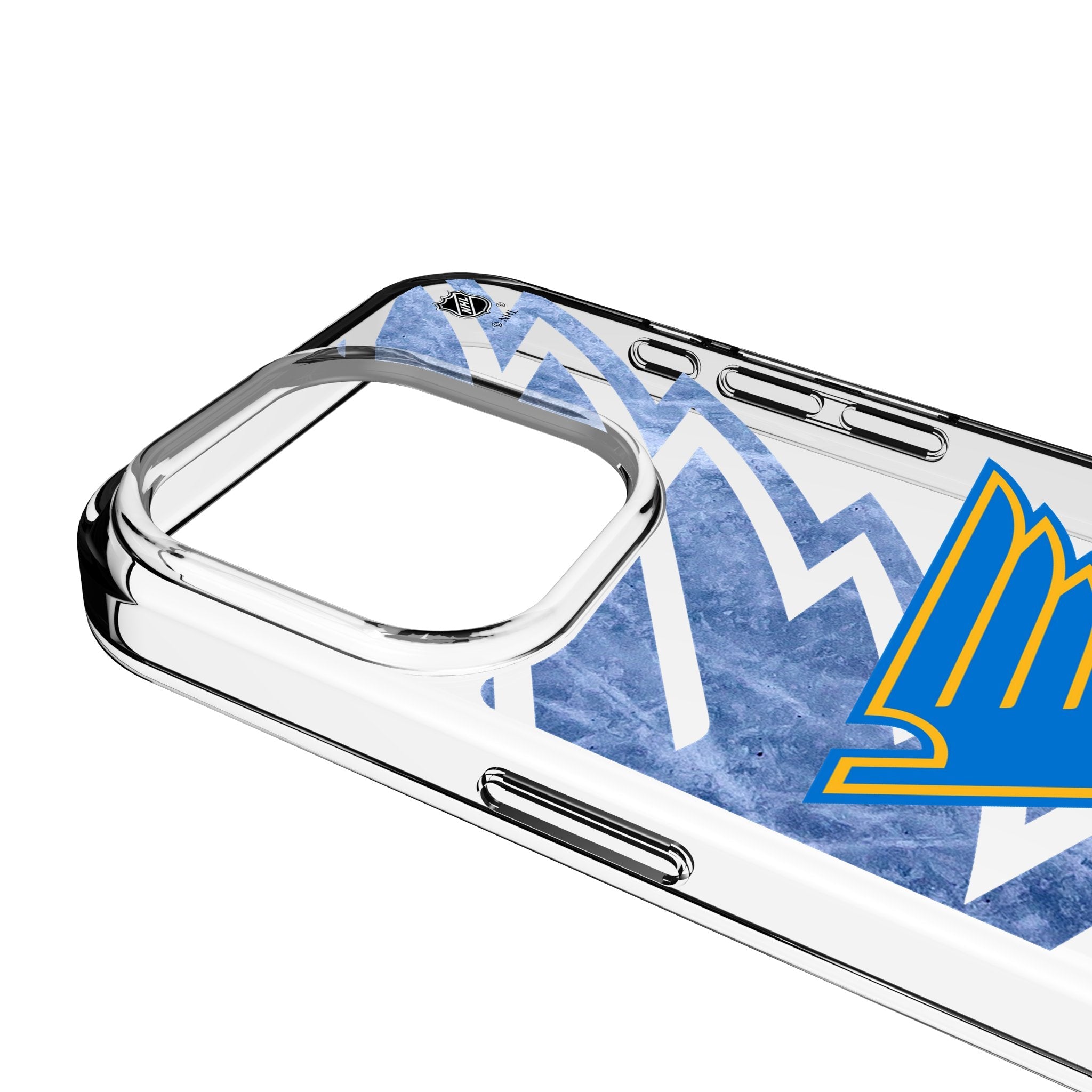 St. Louis Blues Ice Tilt Clear Phone Case for Apple iPhone 3