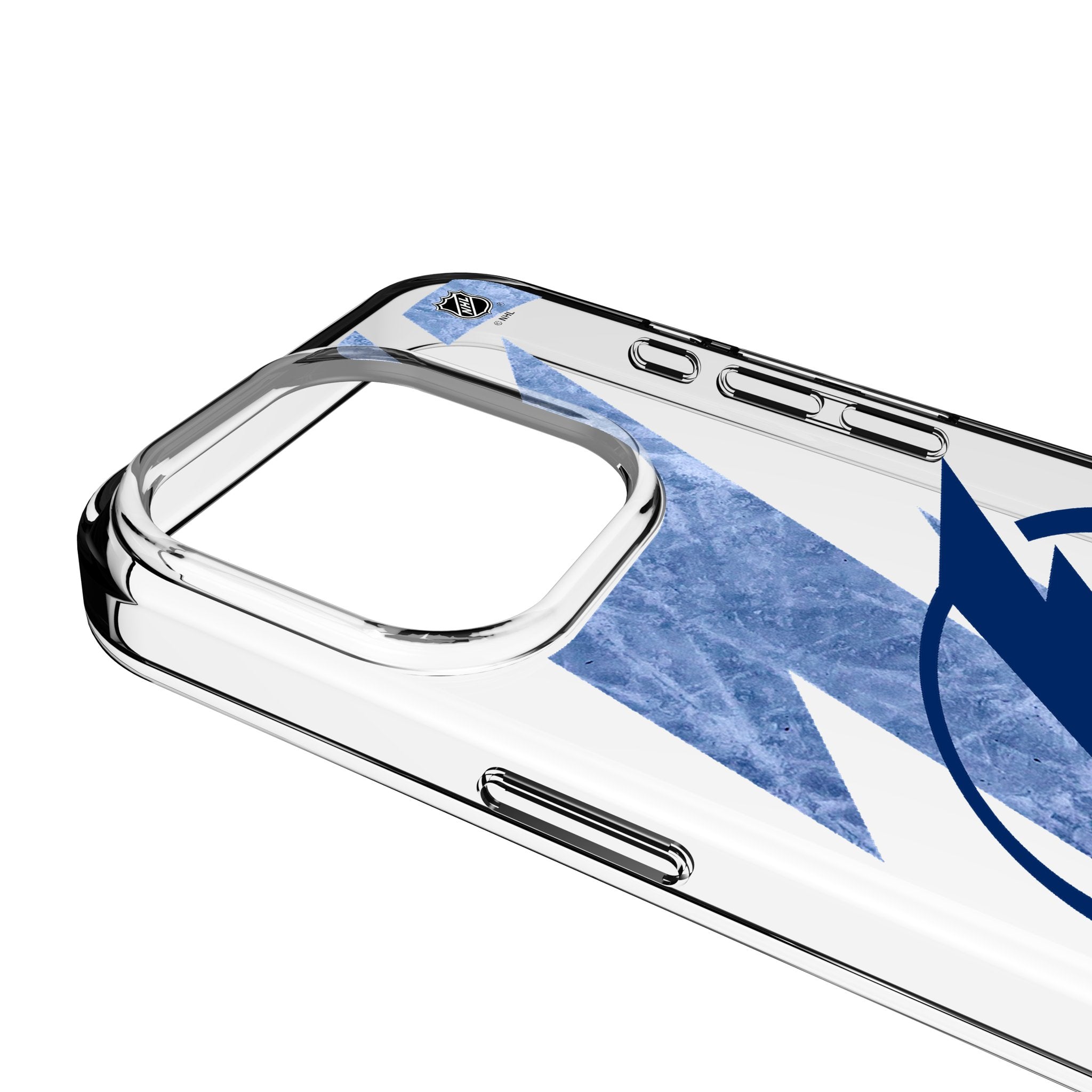 Tampa Bay Lightning Ice Tilt Clear Phone Case for Apple iPhone 3
