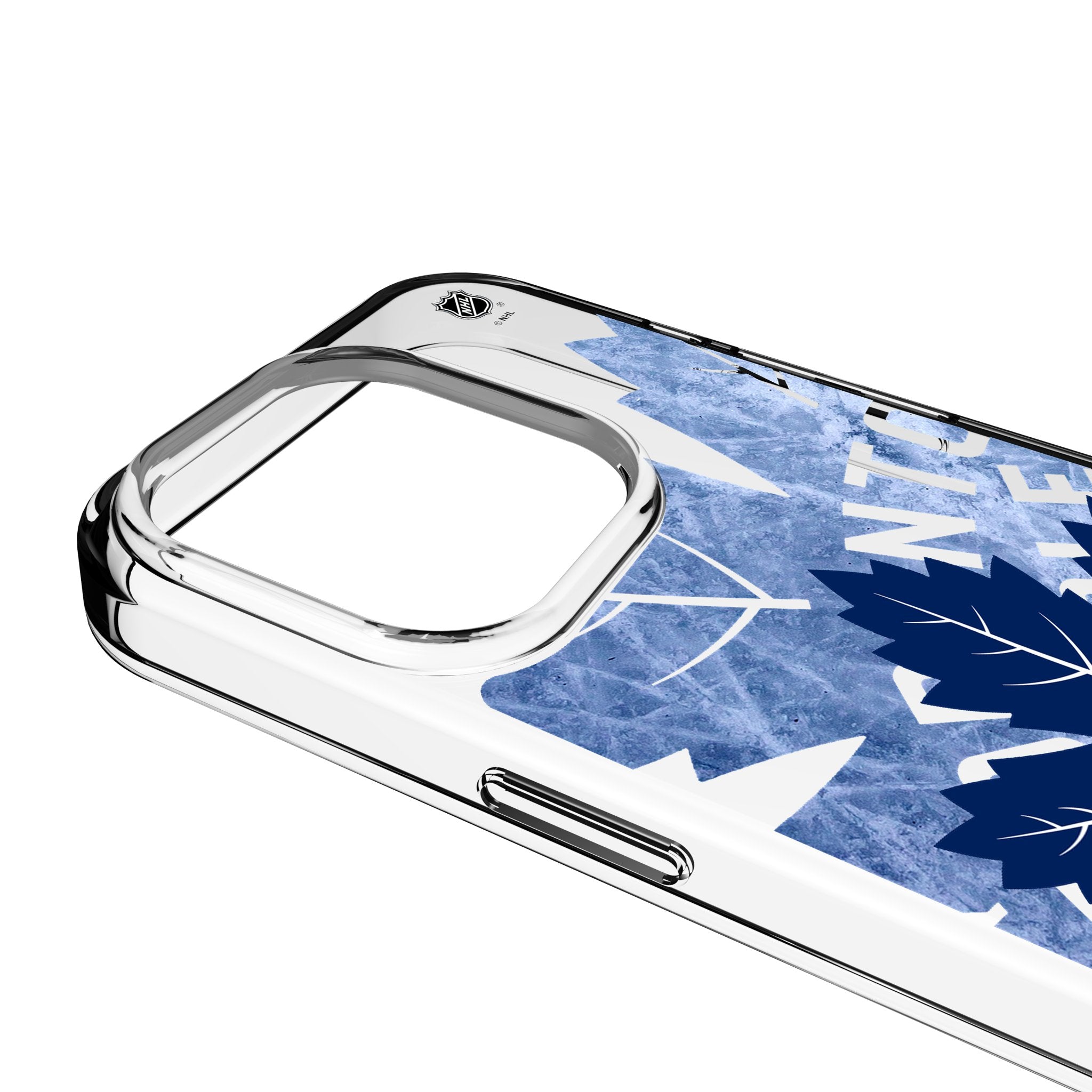 Toronto Maple Leafs Ice Tilt Clear Phone Case for Apple iPhone 3