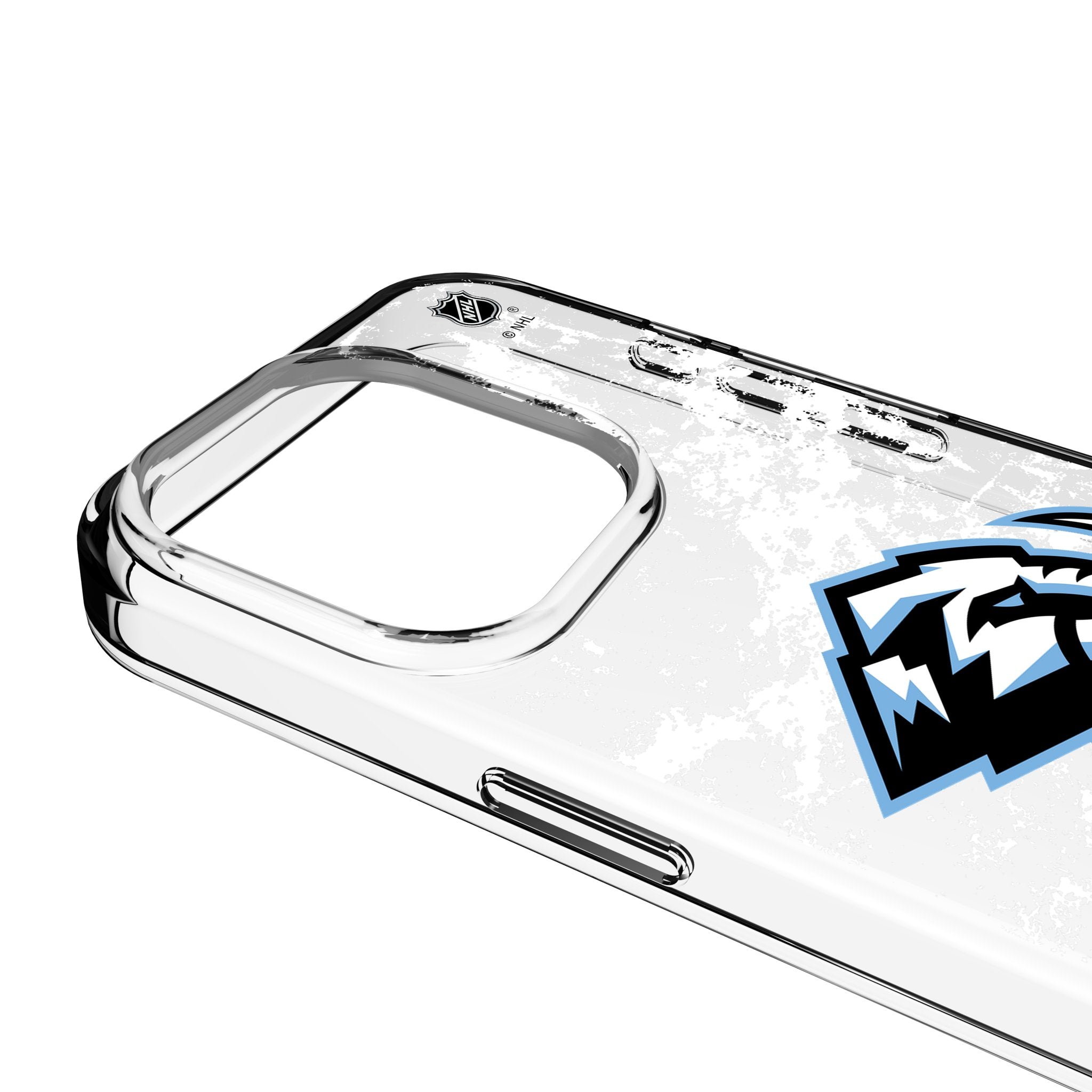 Utah Mammoth Ice Stripe Clear Phone Case for Apple iPhone 3