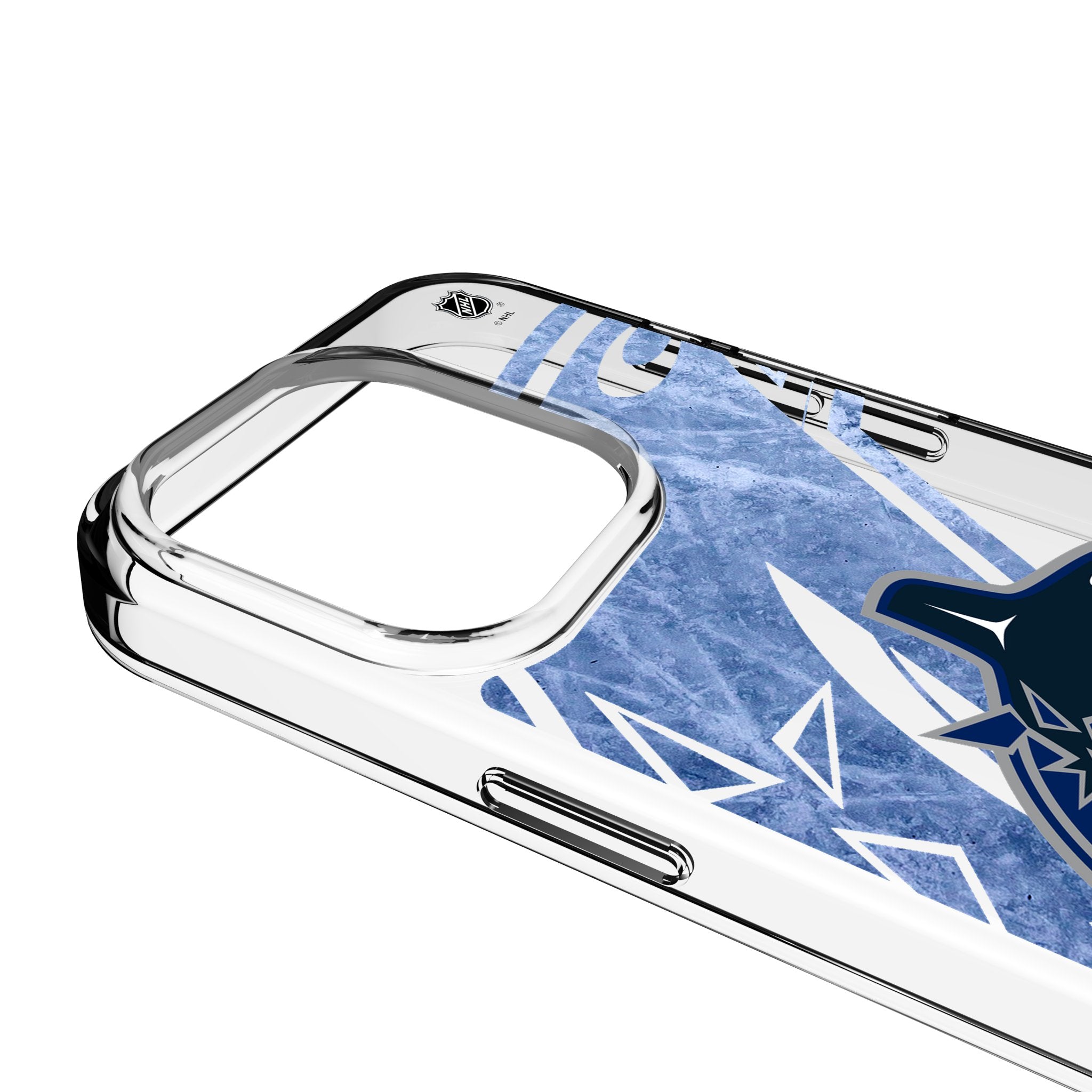 Vancouver Canucks Ice Tilt Clear Phone Case for Apple iPhone 3