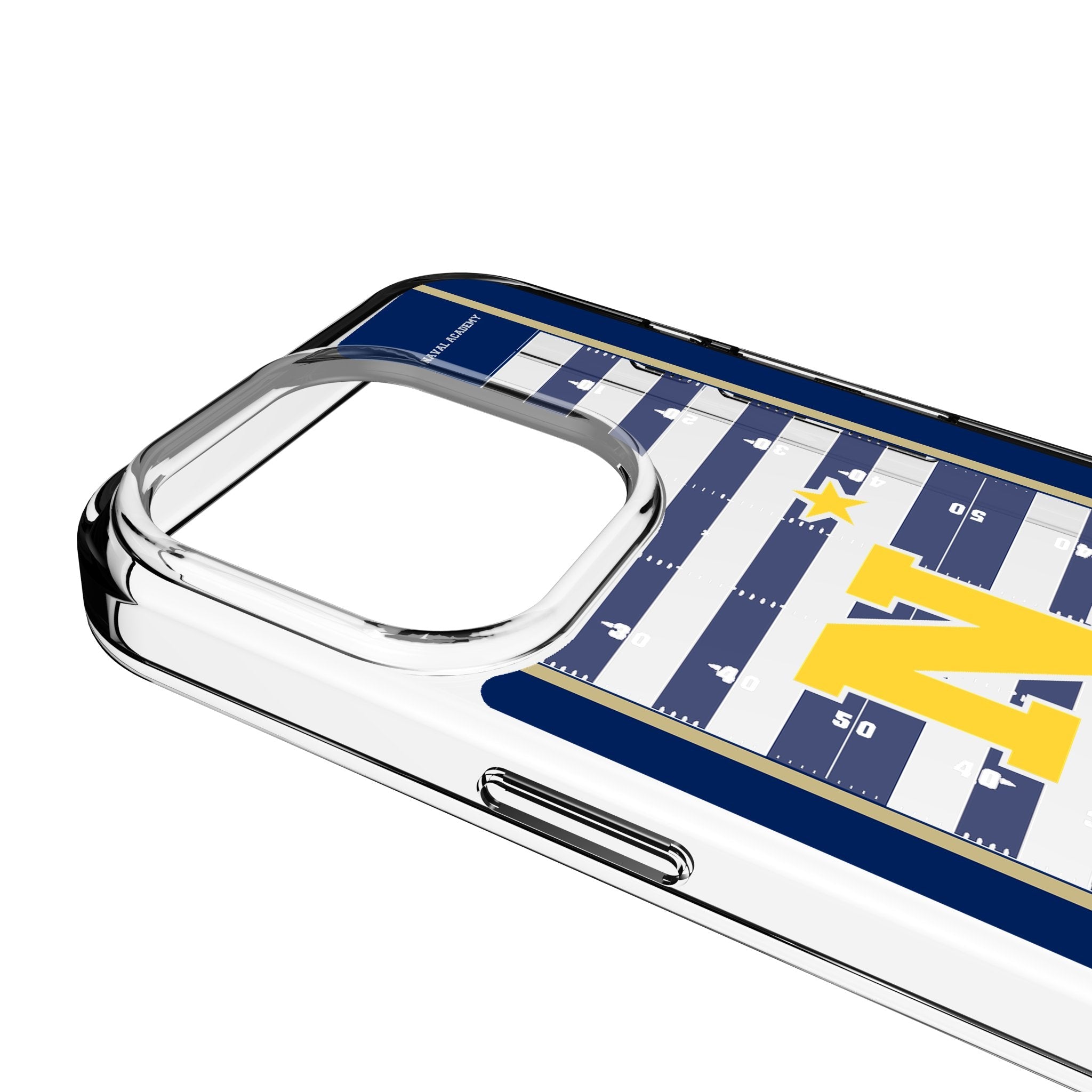 United State Naval Academy Midshipmen Field Clear Phone Case for Apple iPhone 3