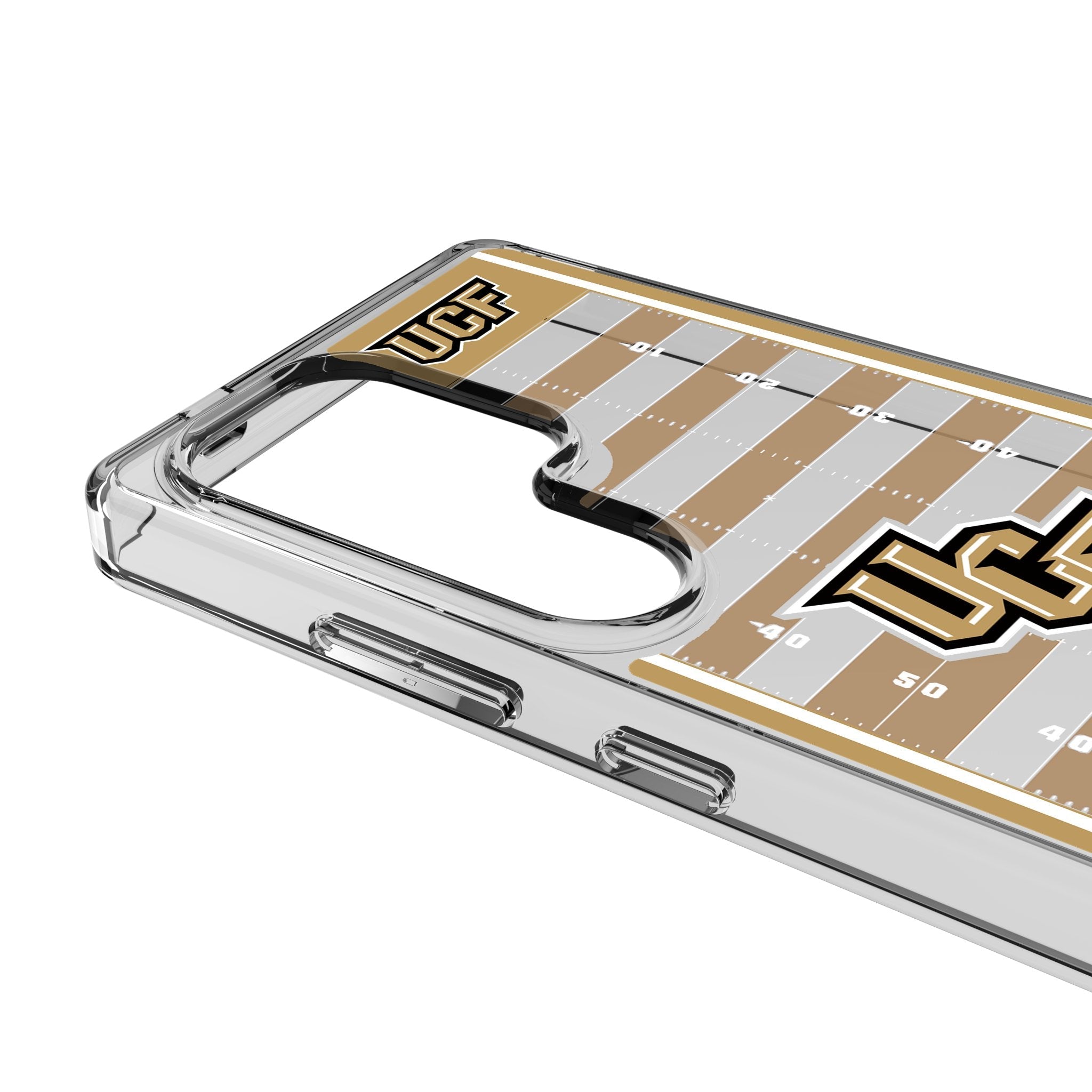 University of Central Florida Golden Knights Field Clear Phone Case for Samsung Galaxy 3