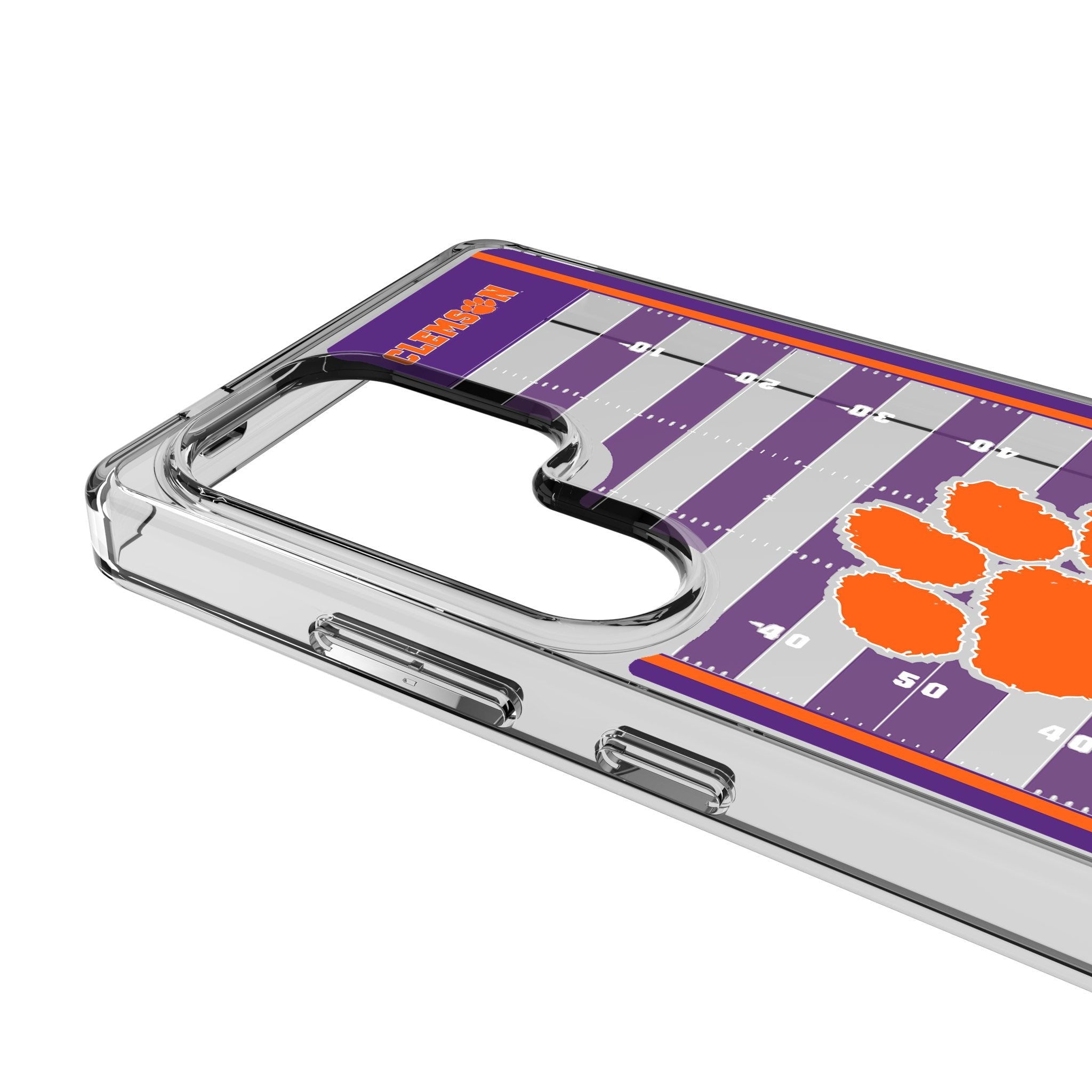 Clemson University Tigers Field Clear Phone Case for Samsung Galaxy 3