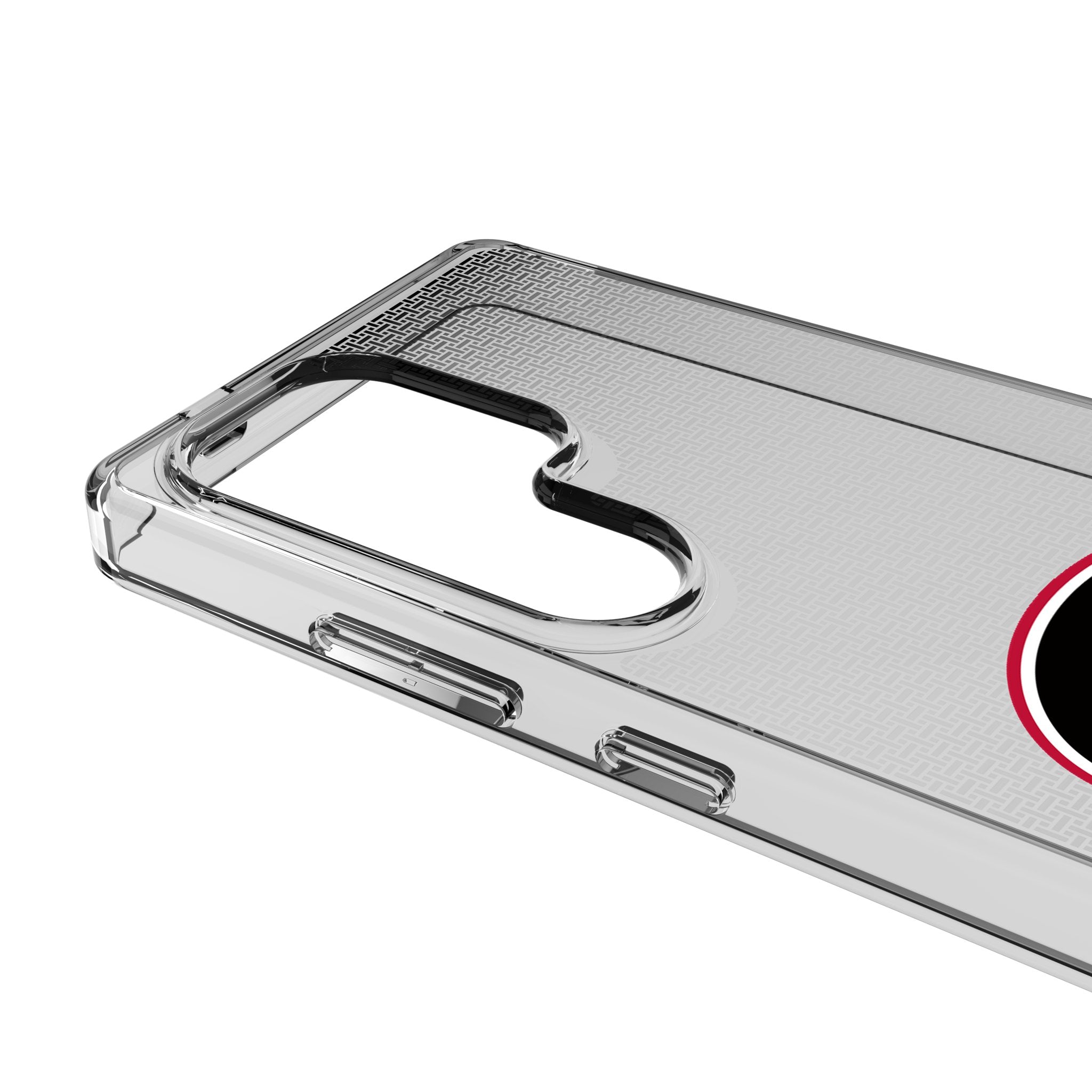 University of Georgia Bulldogs Linen Clear Phone Case for Samsung Galaxy 3