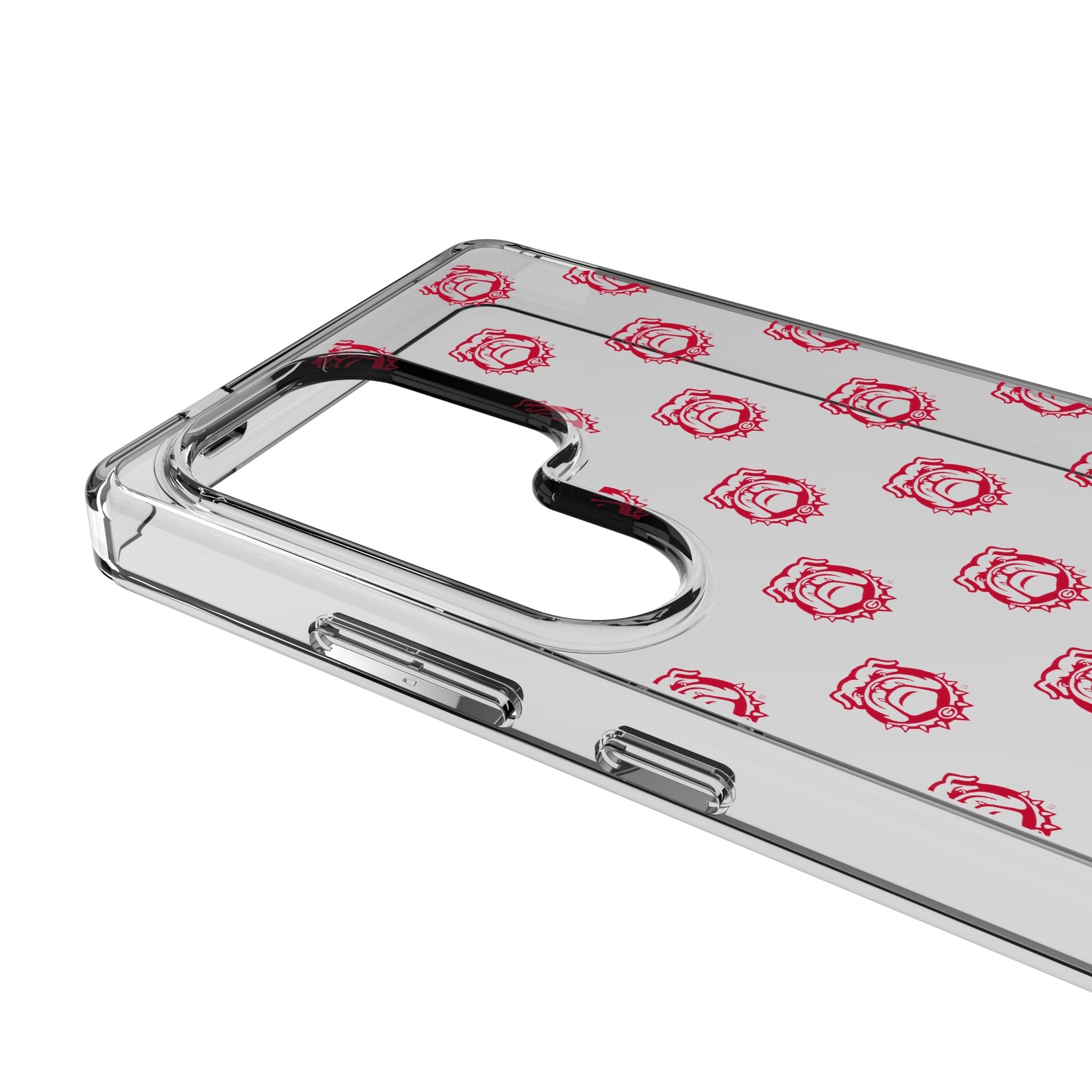 University of Georgia Bulldogs Uga Fashion Pattern Clear Phone Case for Samsung Galaxy 3