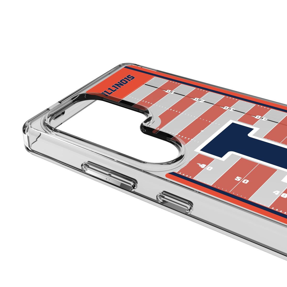 University of Illinois Fighting Illini Field Clear Phone Case for Samsung Galaxy 3