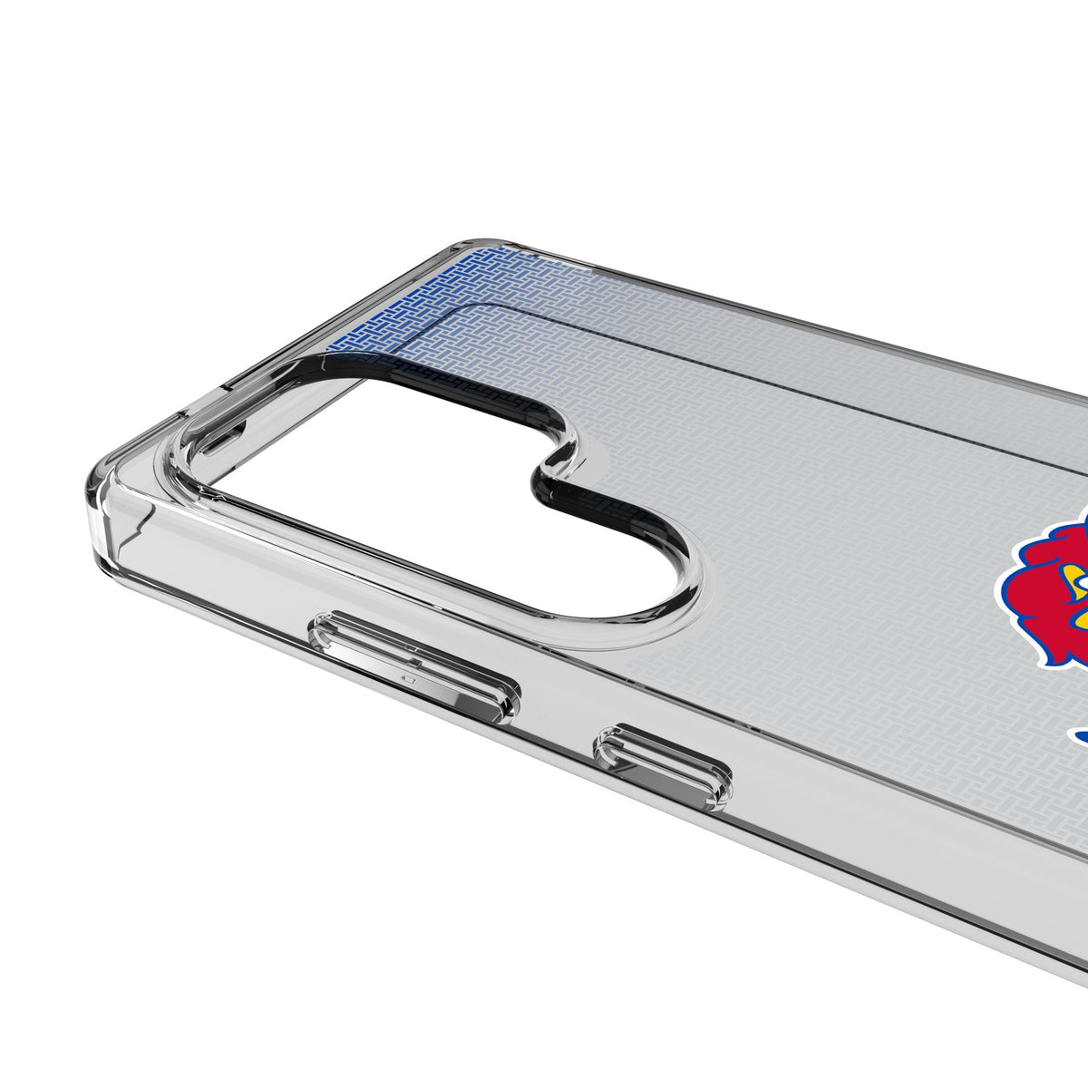 University of Kansas Jayhawks Linen Clear Phone Case for Samsung Galaxy 3