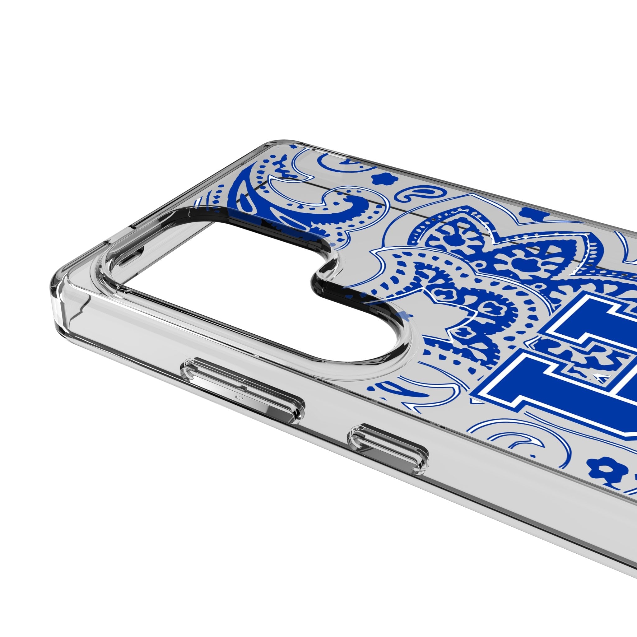 University of Kentucky Wildcats Paisley Clear Phone Case for Samsung Galaxy 3