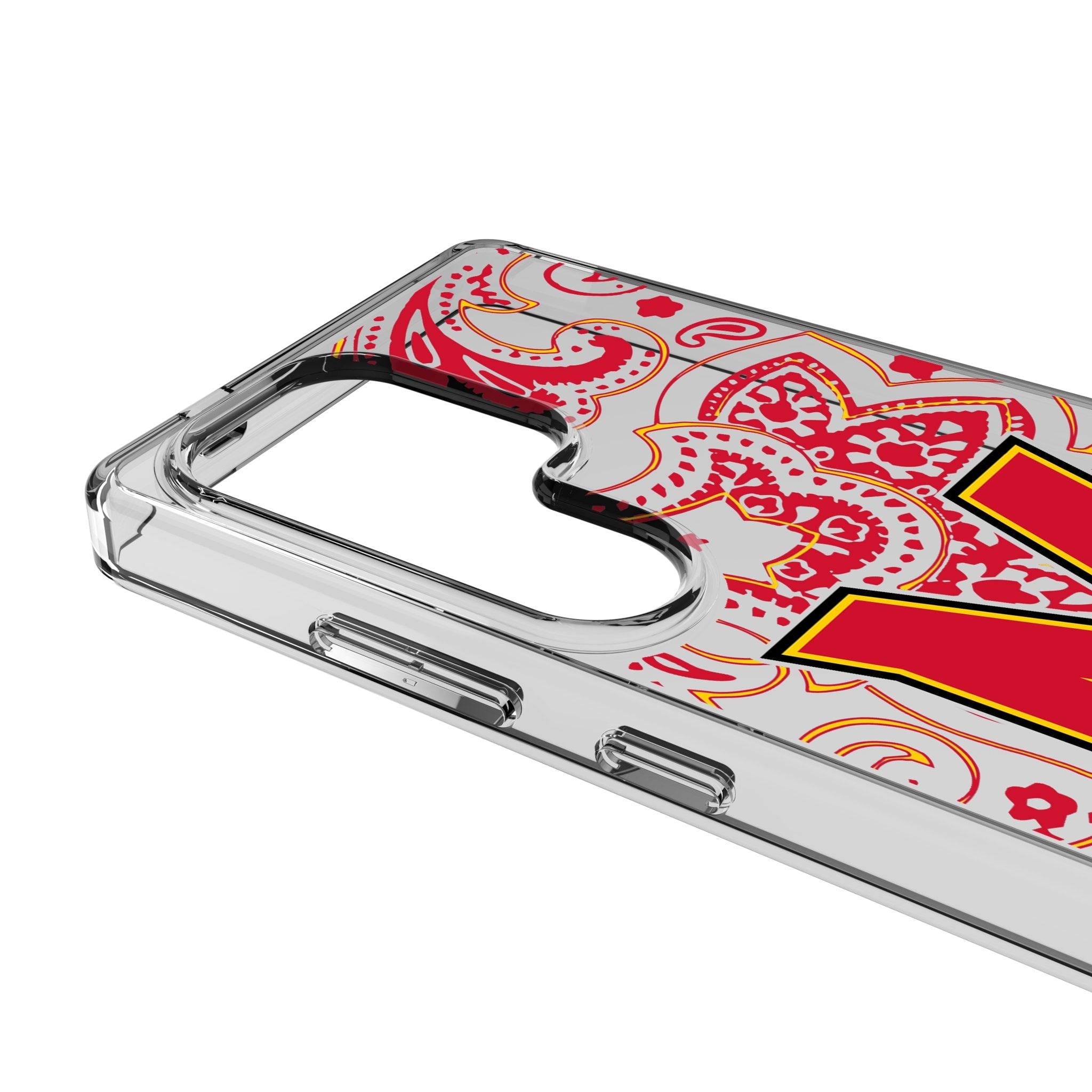 University of Maryland Terrapins Paisley Clear Phone Case for Samsung Galaxy 3