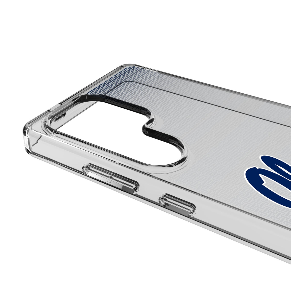 University of Mississippi Rebels Linen Clear Phone Case for Samsung Galaxy 3