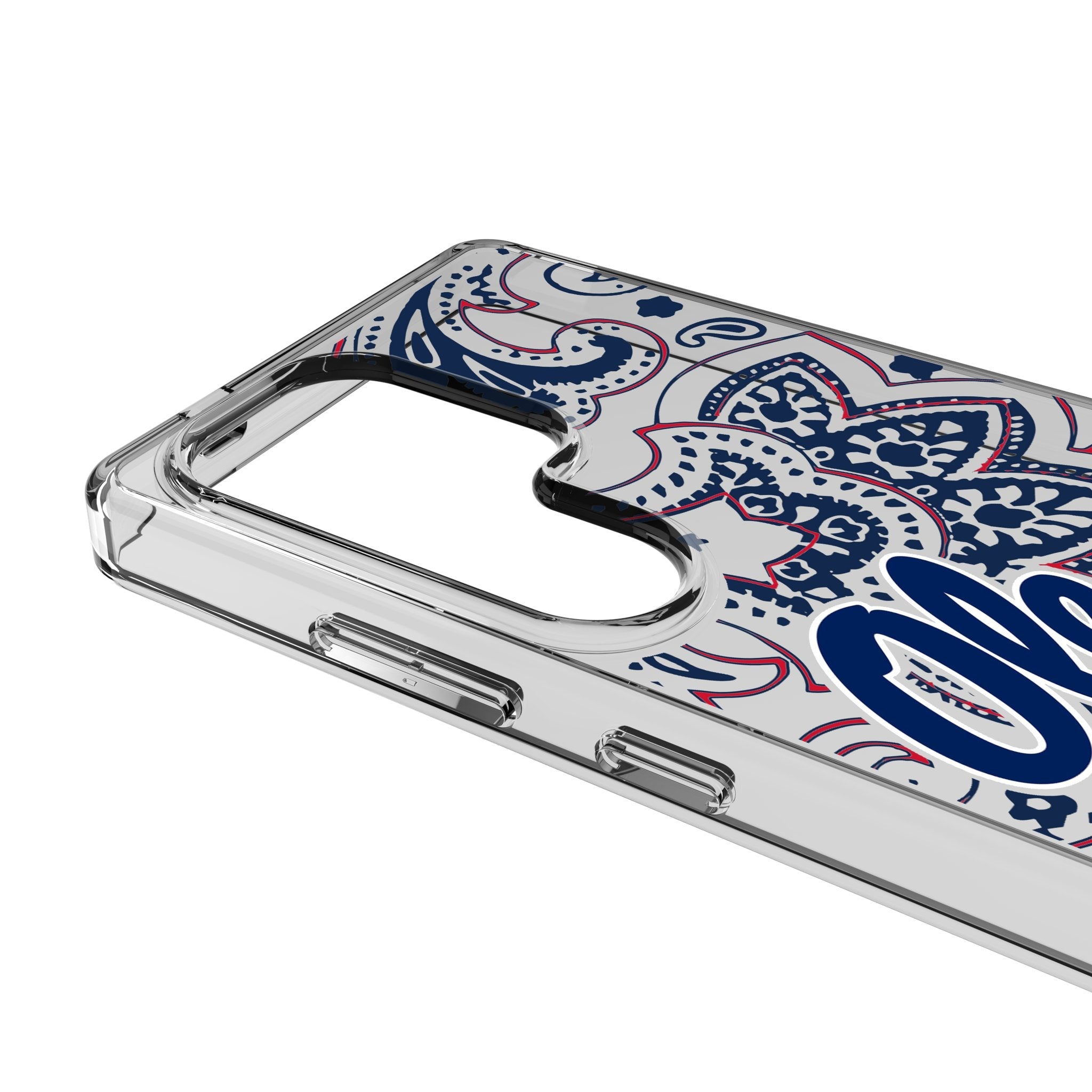 University of Mississippi Rebels Paisley Clear Phone Case for Samsung Galaxy 3