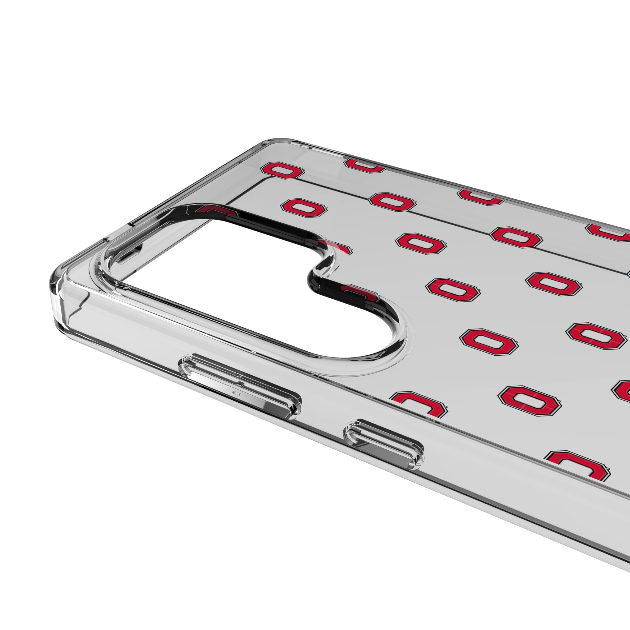 Ohio State University Buckeyes Fashion Pattern Clear Phone Case for Samsung Galaxy 3