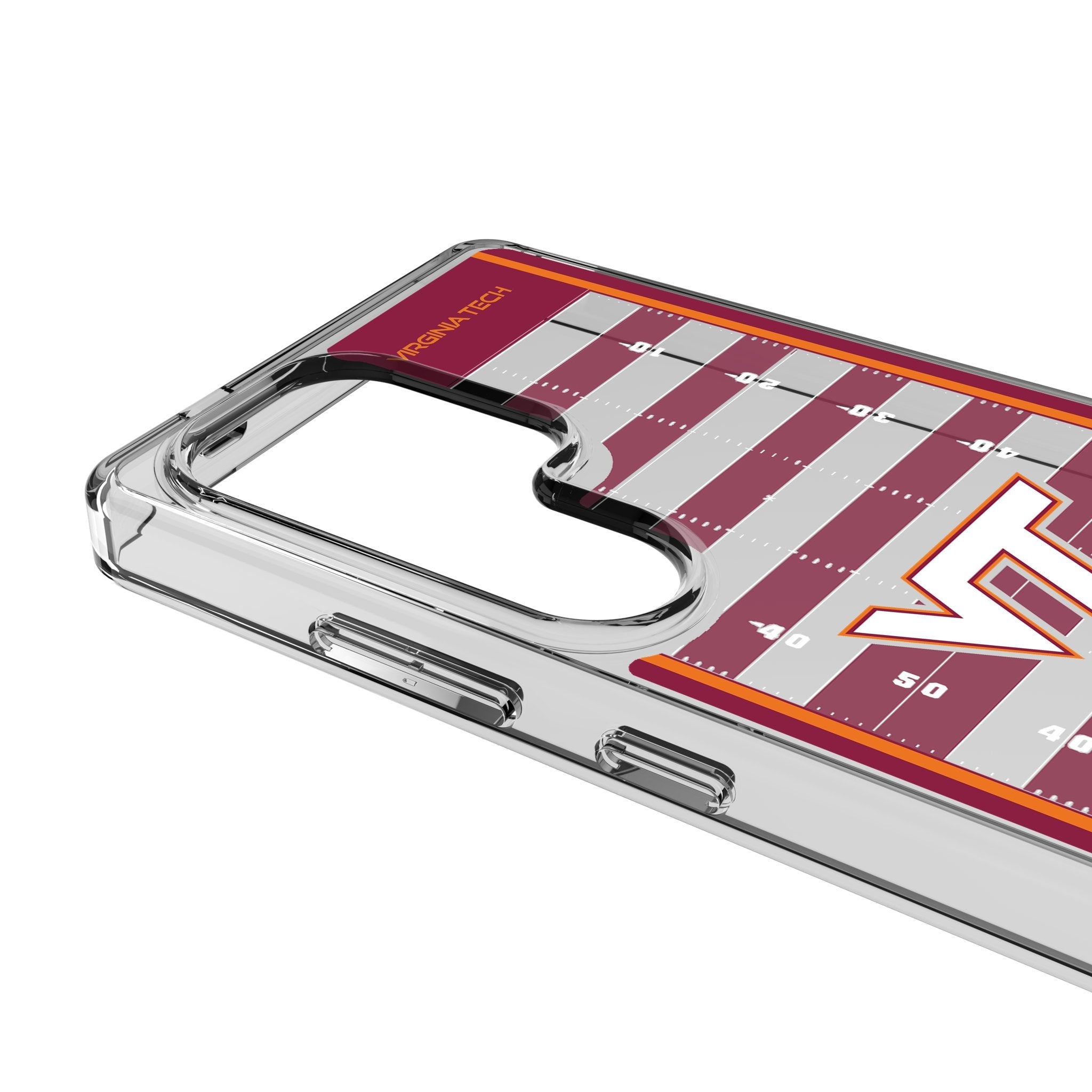 Virginia Tech Hokies Field Clear Phone Case for Samsung Galaxy 3