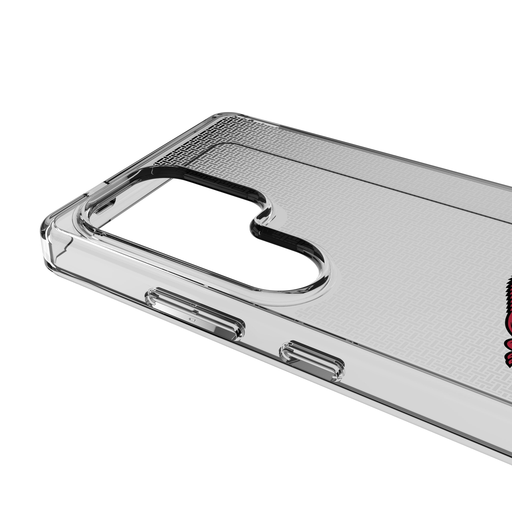 University of Arkansas Fayetteville Razorbacks Linen Clear Phone Case for Samsung Galaxy 3