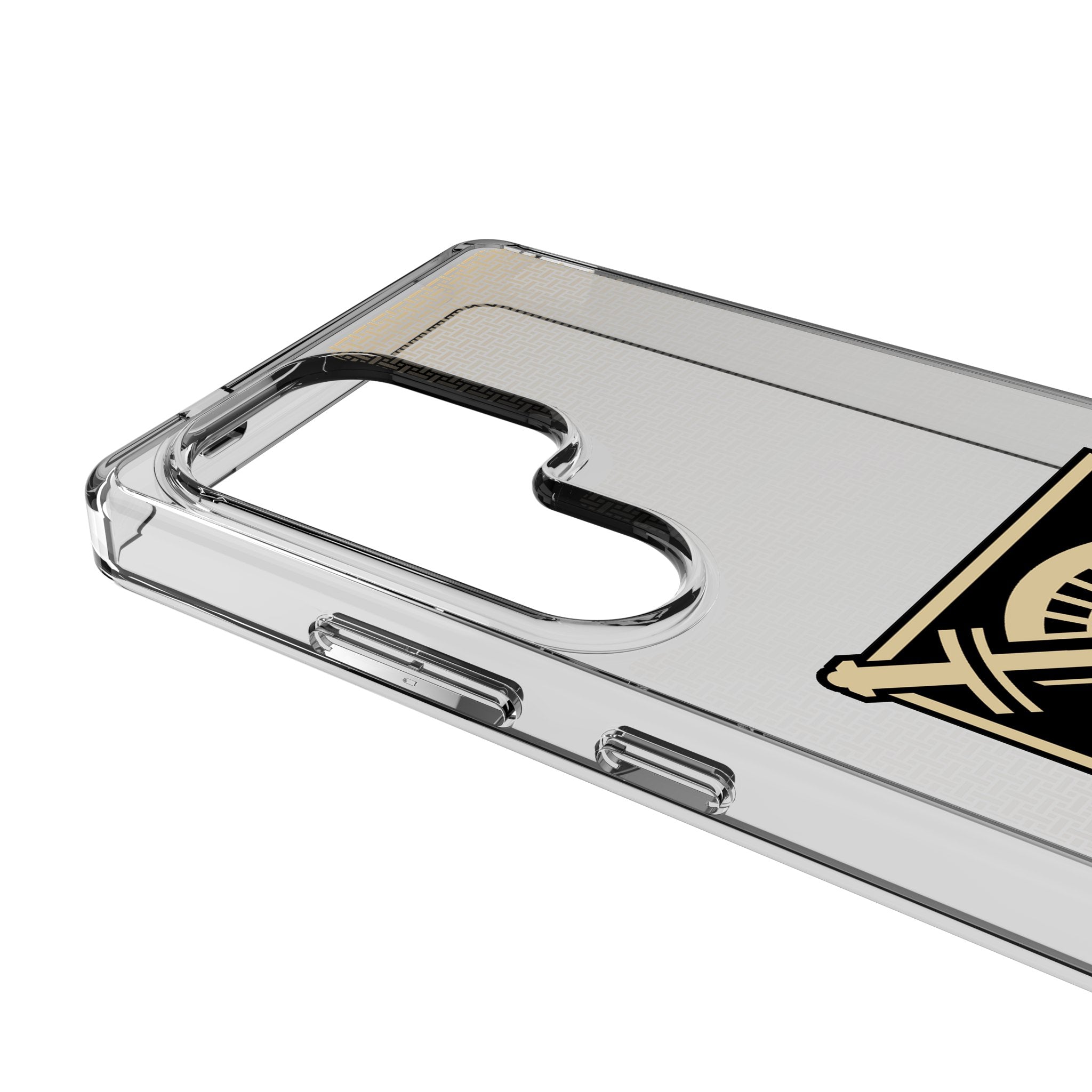 United States Military Academy Black Knights Linen Clear Phone Case for Samsung Galaxy 3