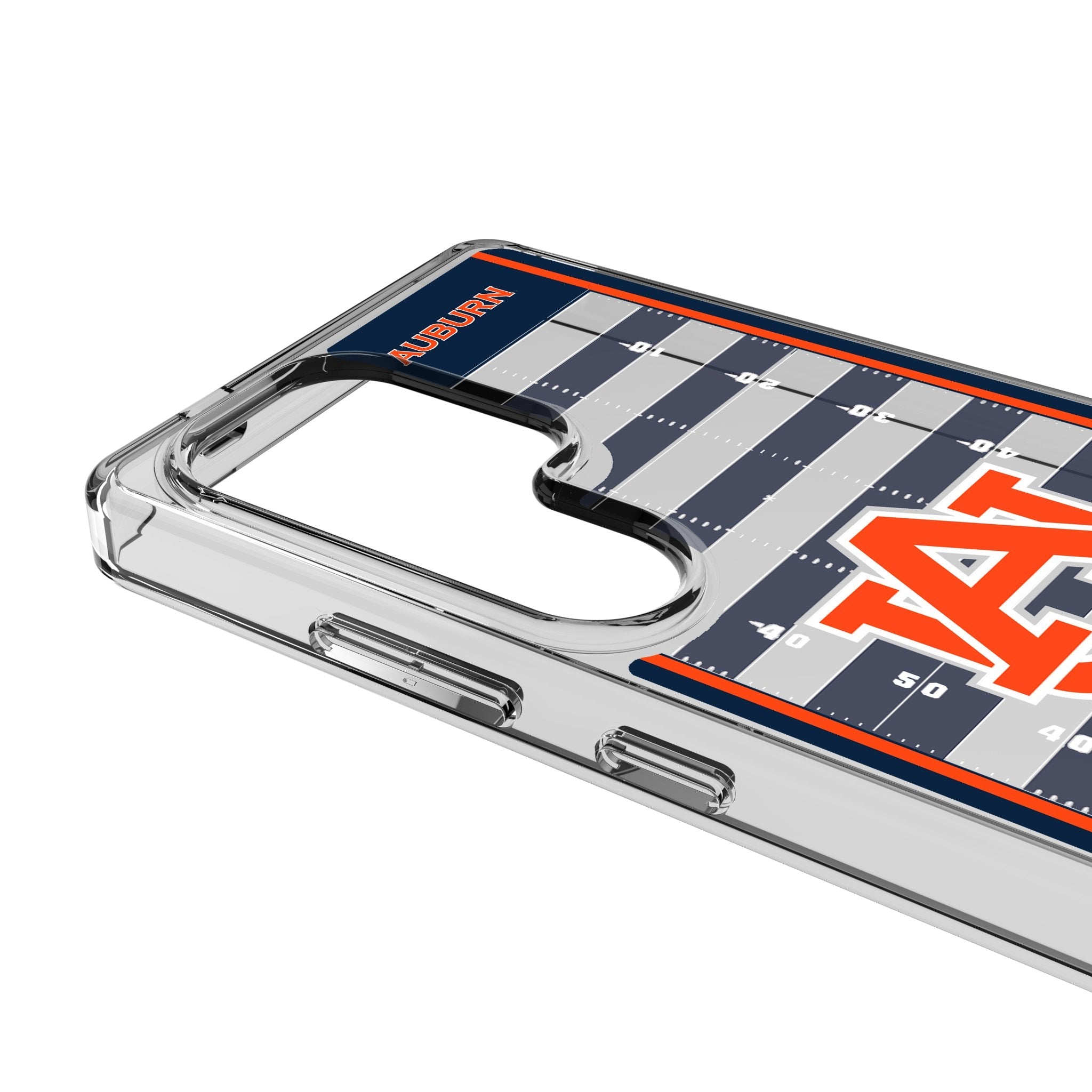 University of Auburn Tigers Field Clear Phone Case for Samsung Galaxy 3