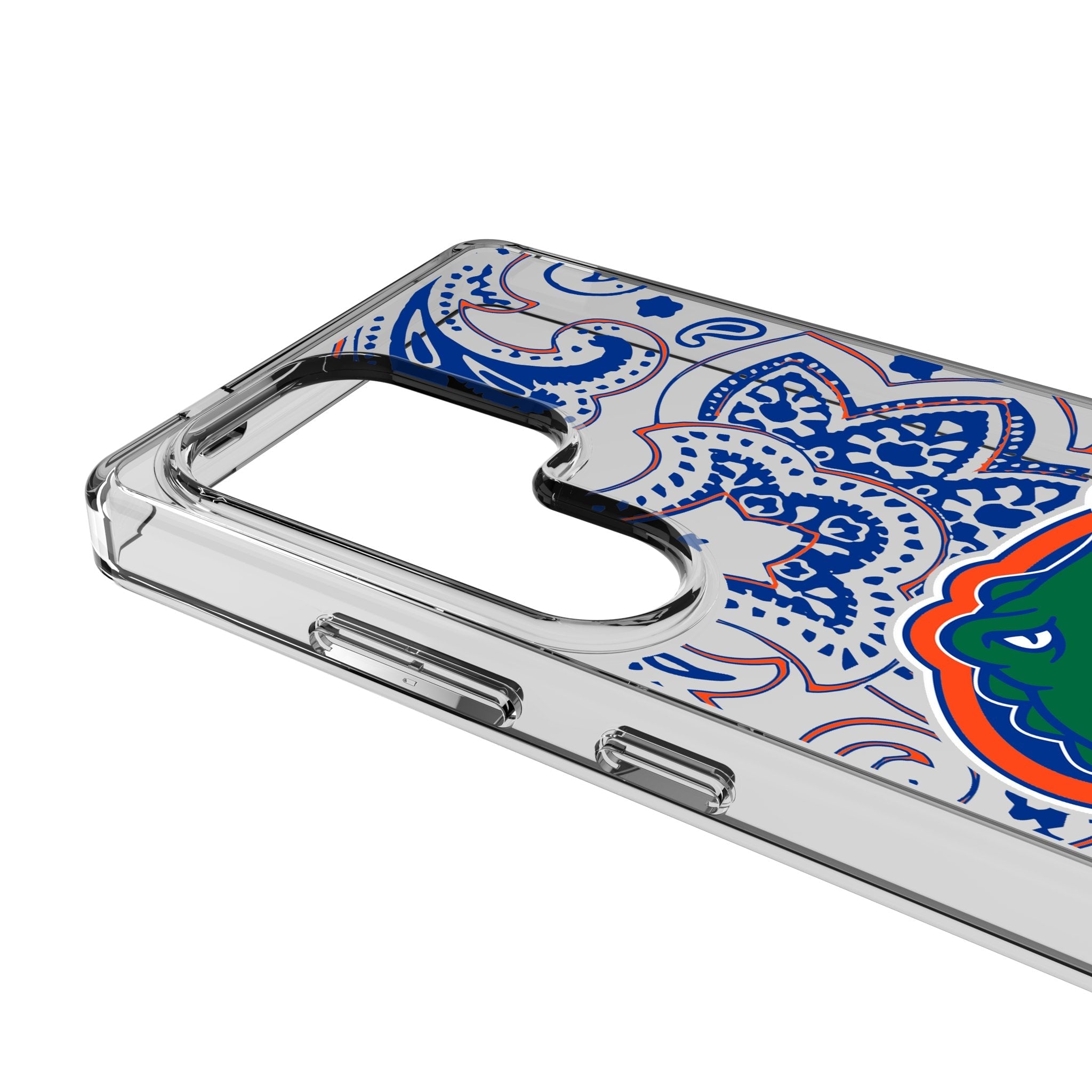 University of Florida Gators Paisley Clear Phone Case for Samsung Galaxy 3