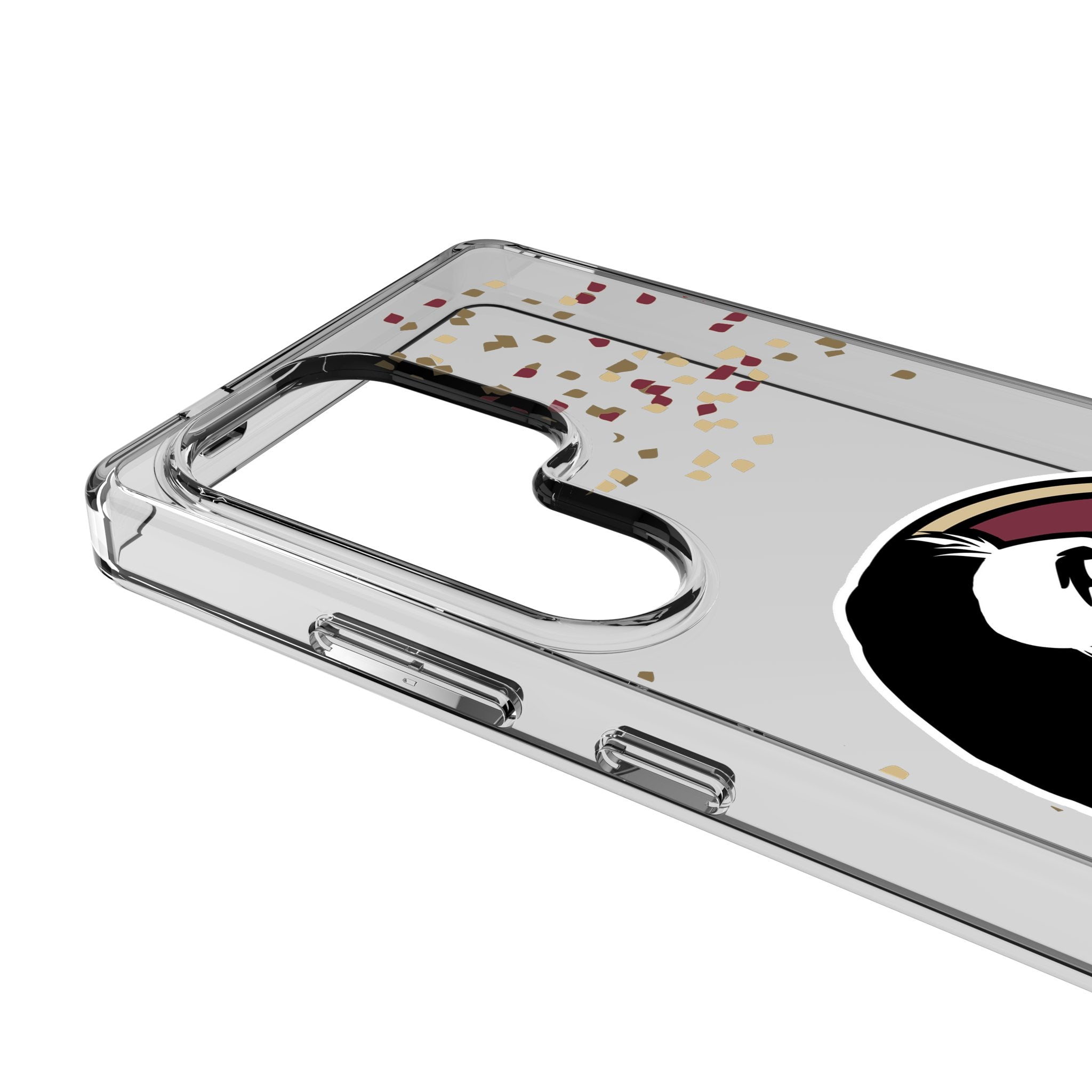 Florida State University Seminoles Confetti Clear Phone Case for Samsung Galaxy 3