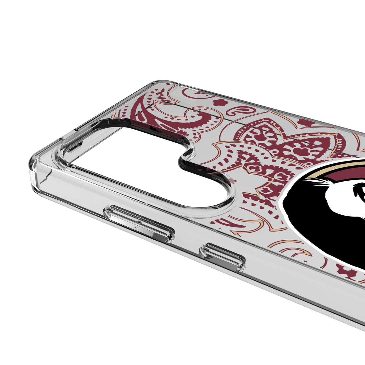 Florida State University Seminoles Paisley Clear Phone Case for Samsung Galaxy 3