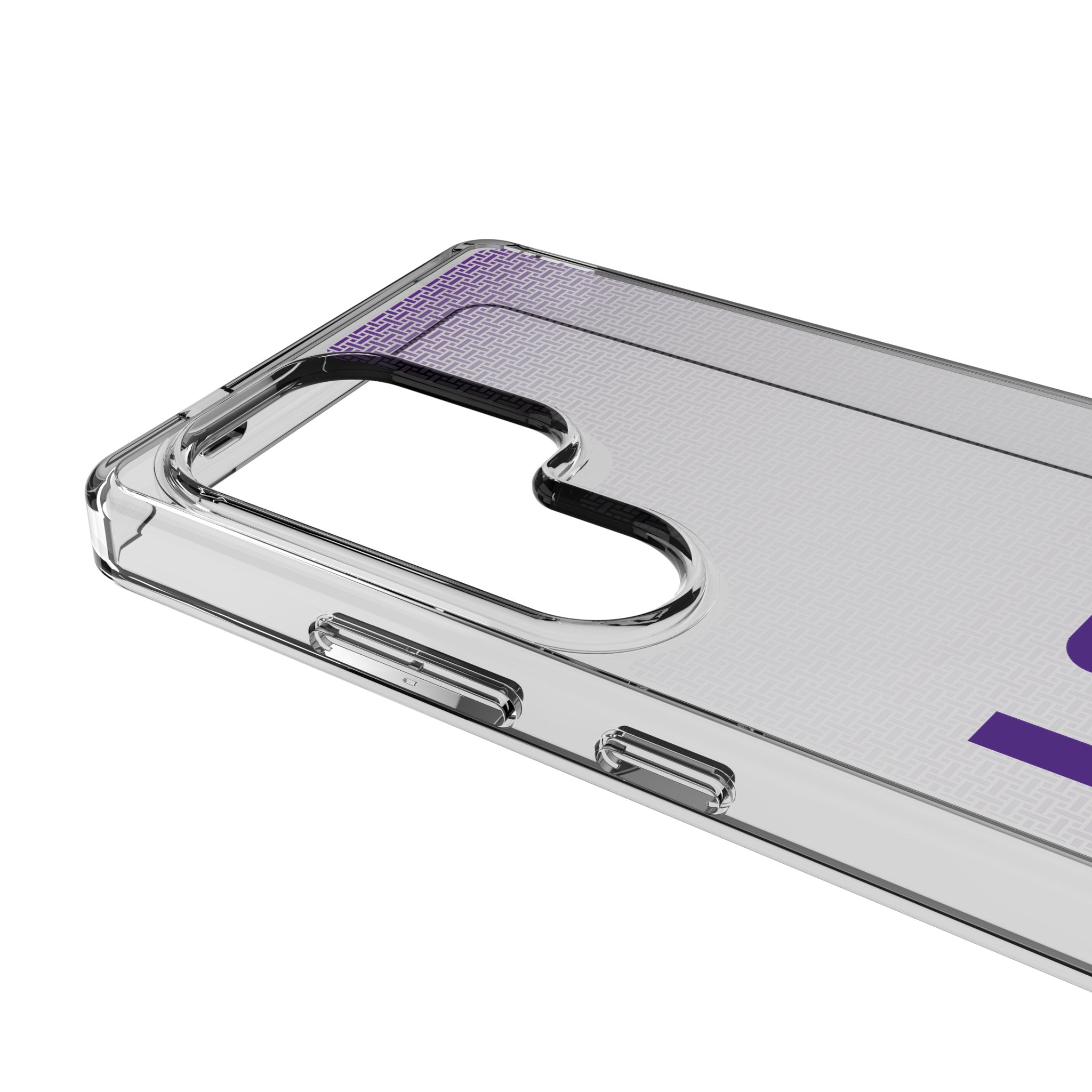 Louisiana State University Tigers Linen Clear Phone Case for Samsung Galaxy 3