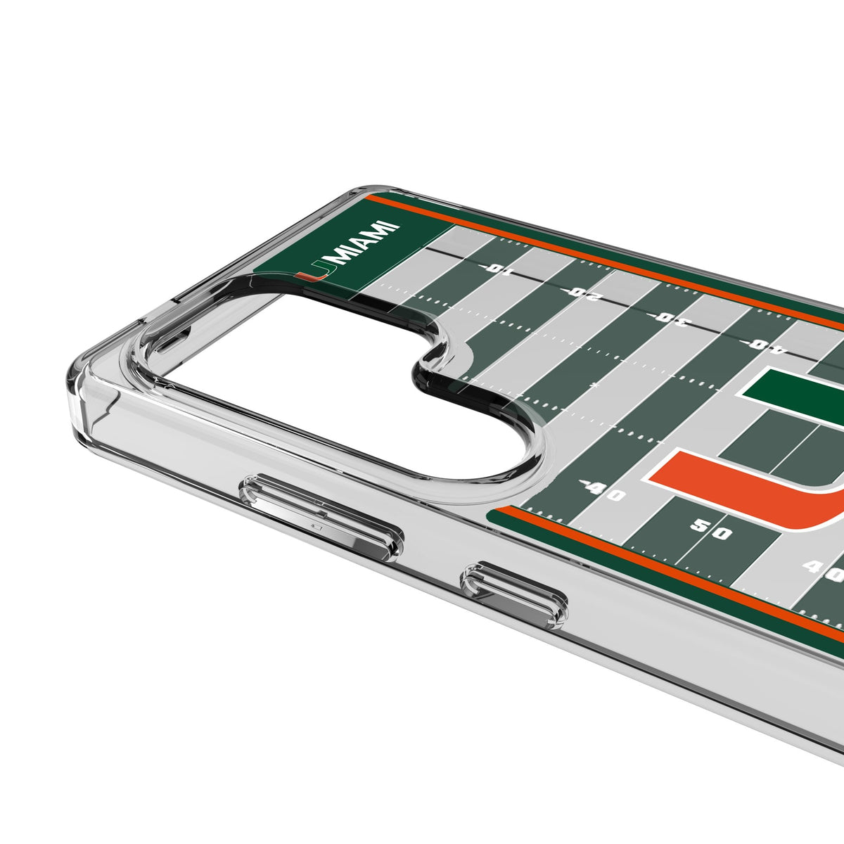 University of Miami Hurricanes Field Clear Phone Case for Samsung Galaxy 3