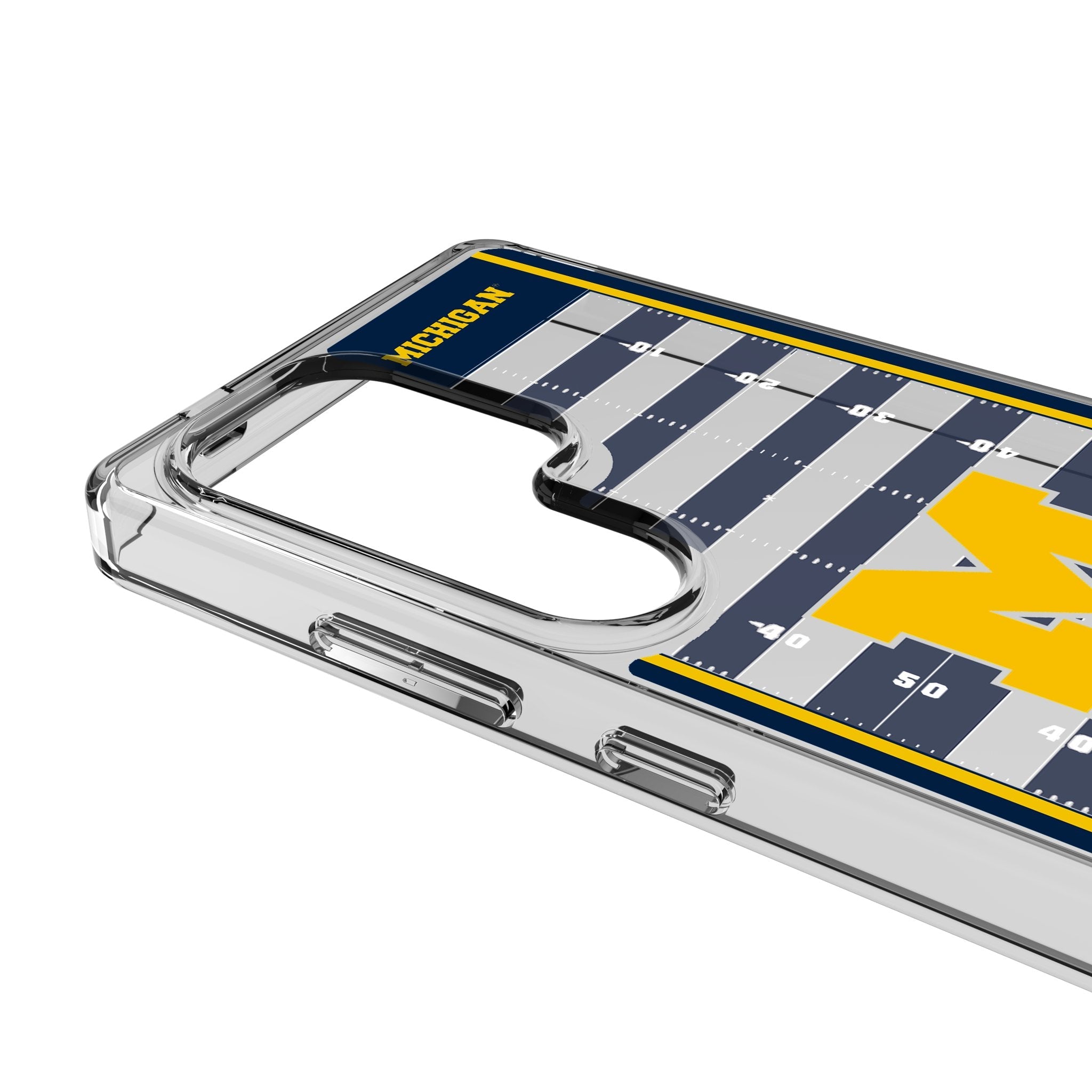 University of Michigan Wolverines Field Clear Phone Case for Samsung Galaxy 3