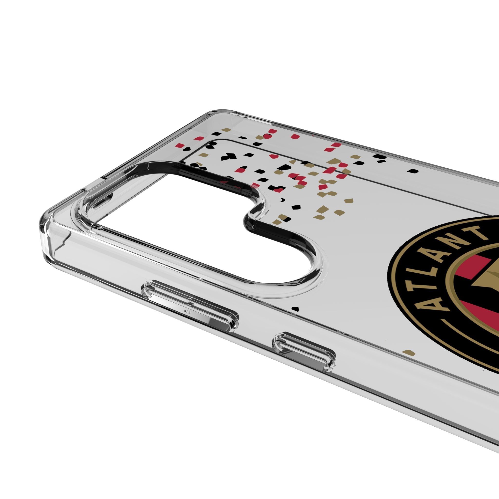 Atlanta United FC Confetti Clear Phone Case for Samsung Galaxy 3