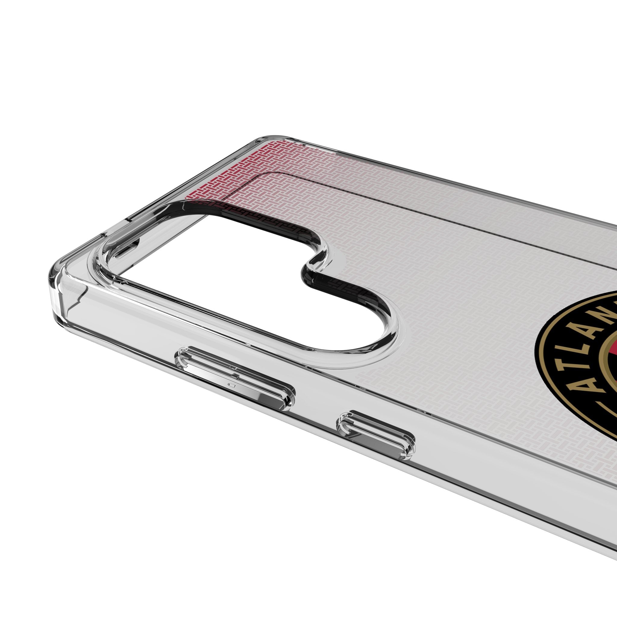 Atlanta United FC Linen Clear Phone Case for Samsung Galaxy 3