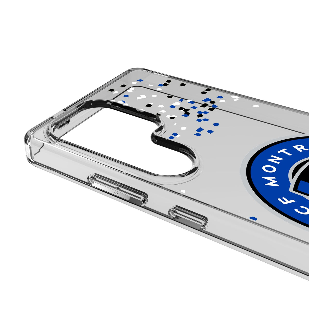 CF Montreal Confetti Clear Phone Case for Samsung Galaxy 3
