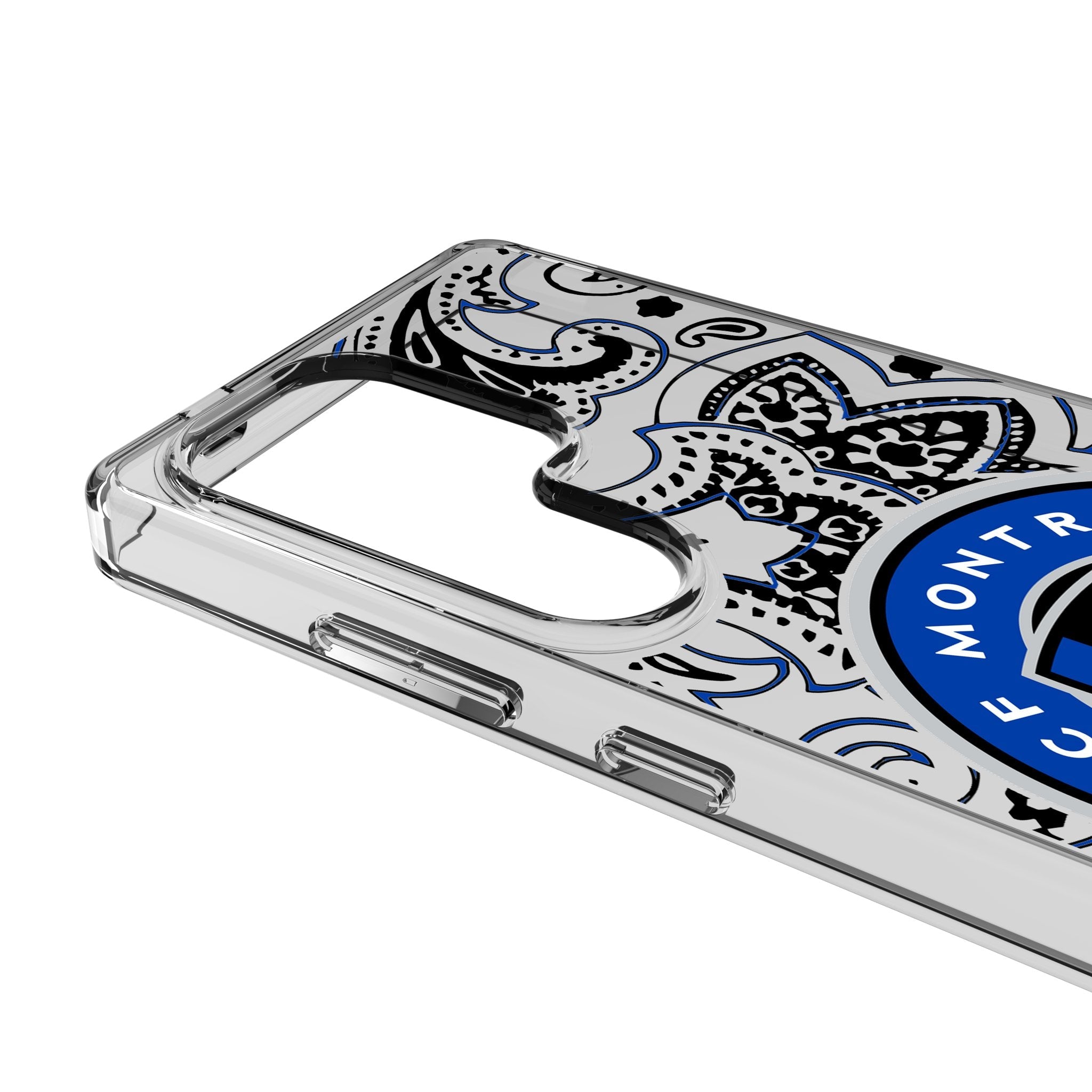 CF Montreal Paisley Clear Phone Case for Samsung Galaxy 3