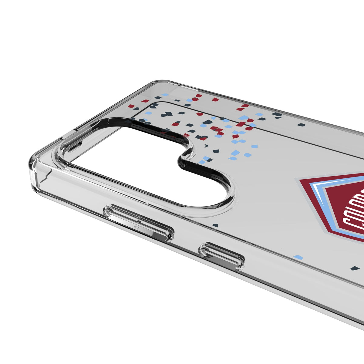 Colorado Rapids Confetti Clear Phone Case for Samsung Galaxy 3