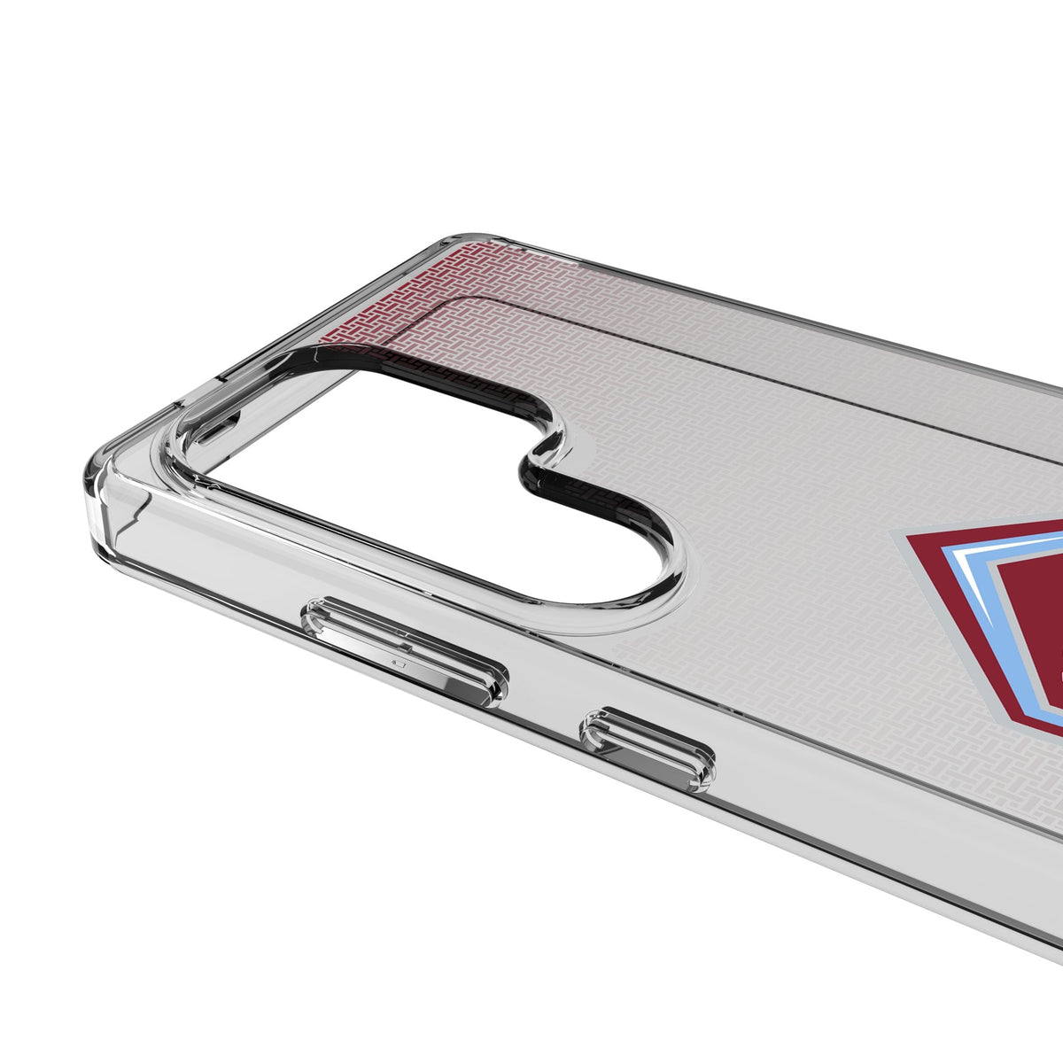 Colorado Rapids Linen Clear Phone Case for Samsung Galaxy 3