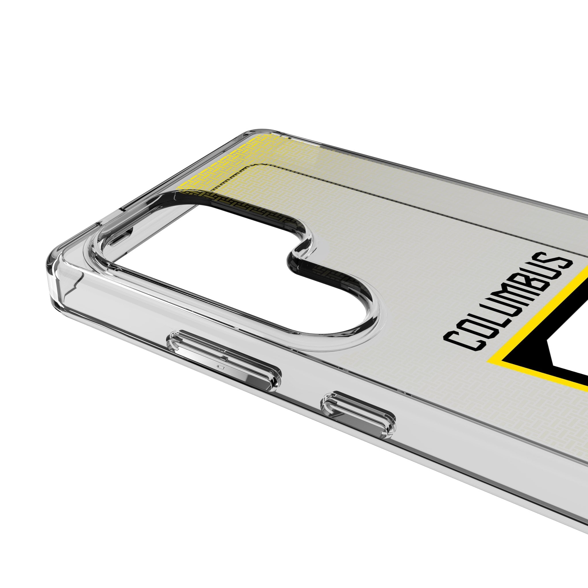 Columbus Crew Linen Clear Phone Case for Samsung Galaxy 3