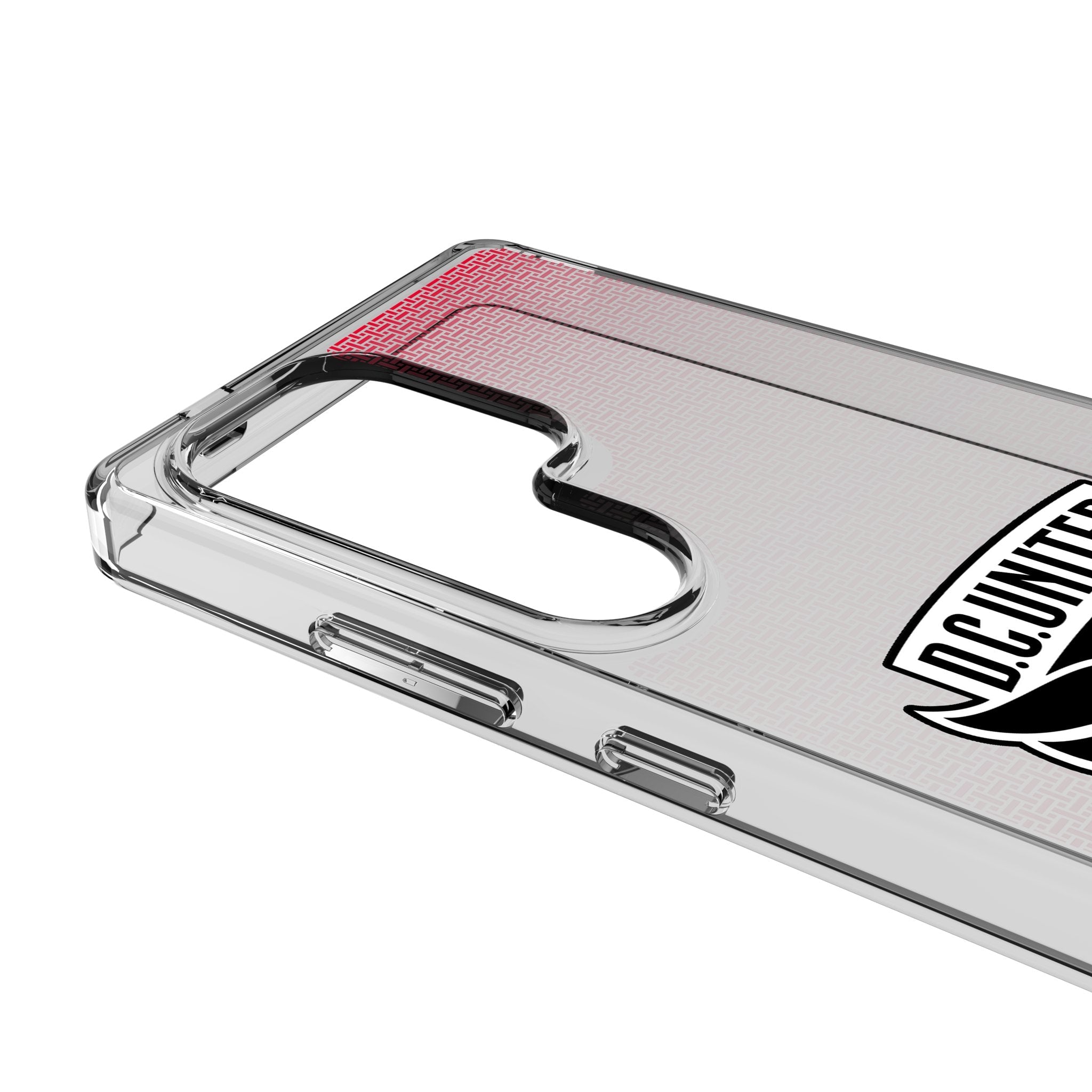 DC United Linen Clear Phone Case for Samsung Galaxy 3