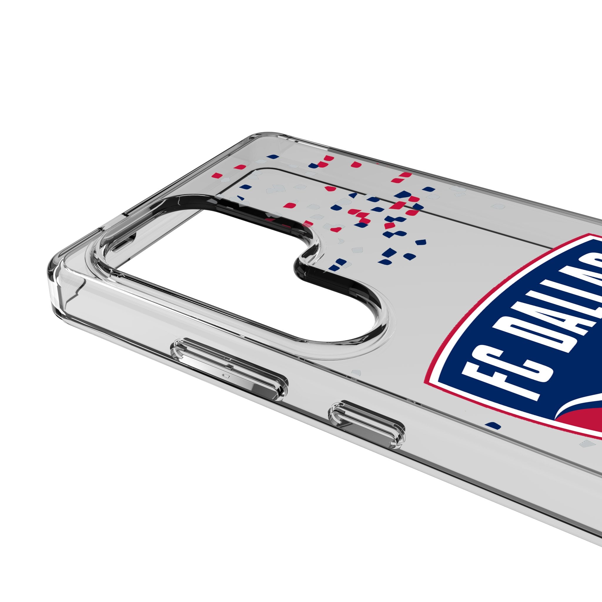 FC Dallas Confetti Clear Phone Case for Samsung Galaxy 3