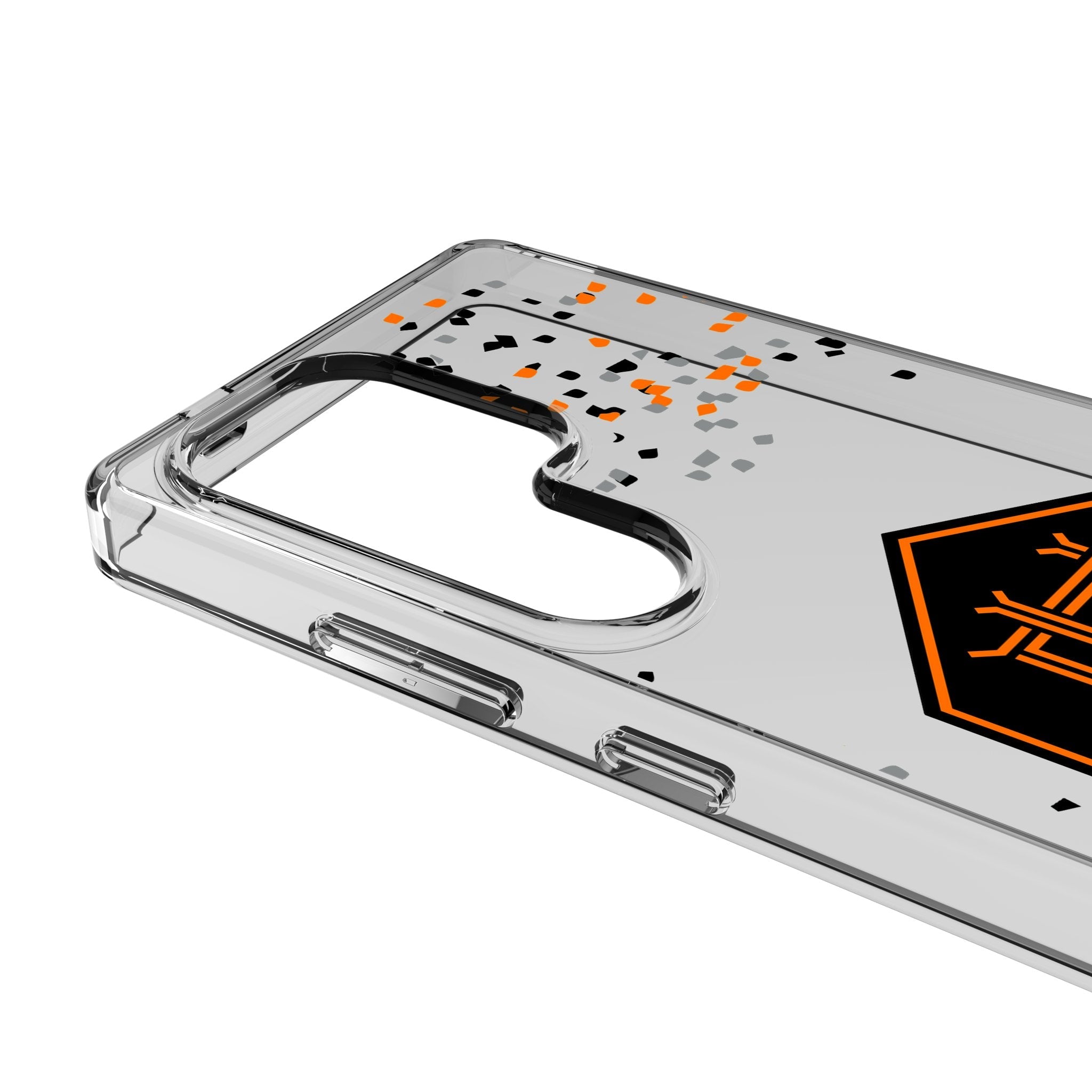 Houston Dynamo Confetti Clear Phone Case for Samsung Galaxy 3