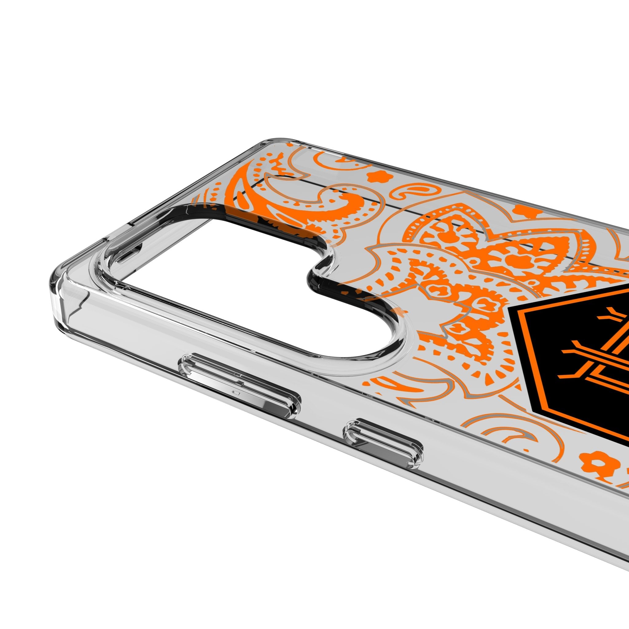 Houston Dynamo Paisley Clear Phone Case for Samsung Galaxy 3