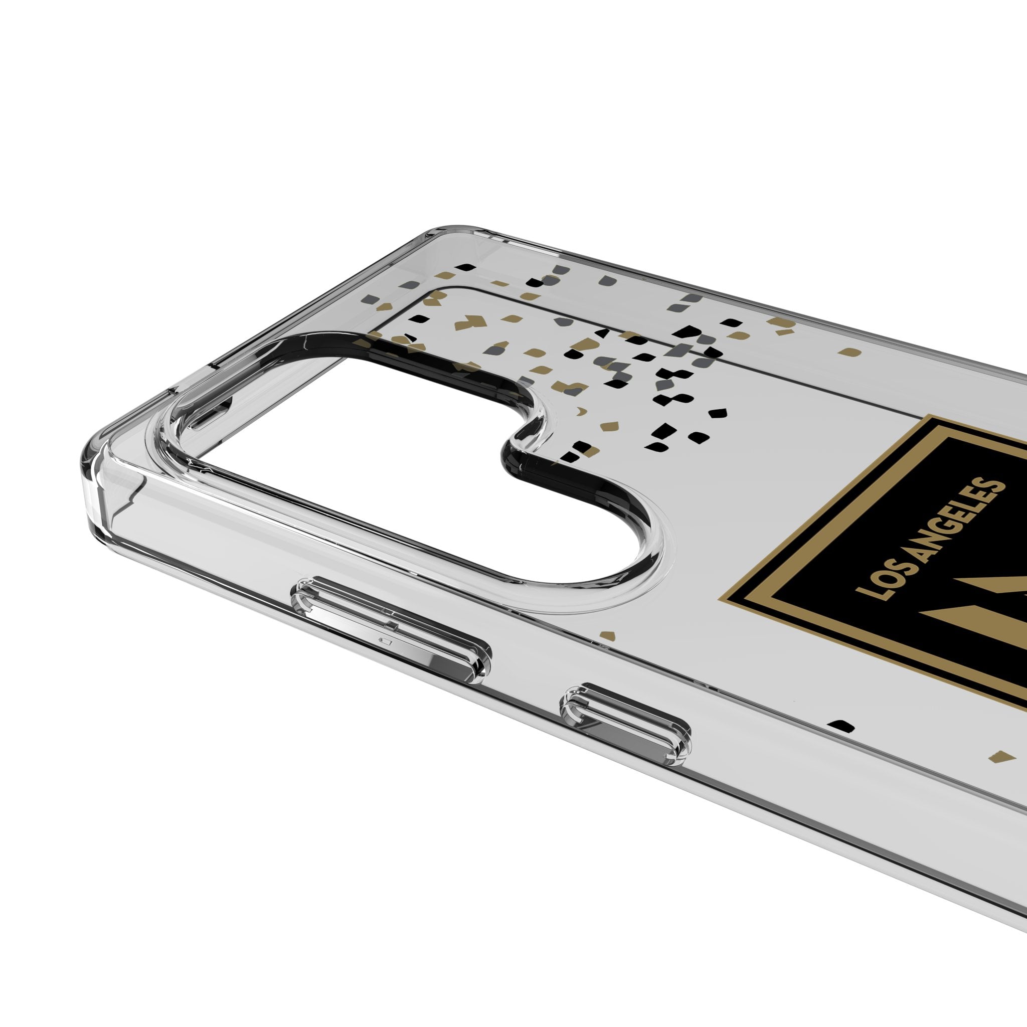 Los Angeles Football Club Confetti Clear Phone Case for Samsung Galaxy 3