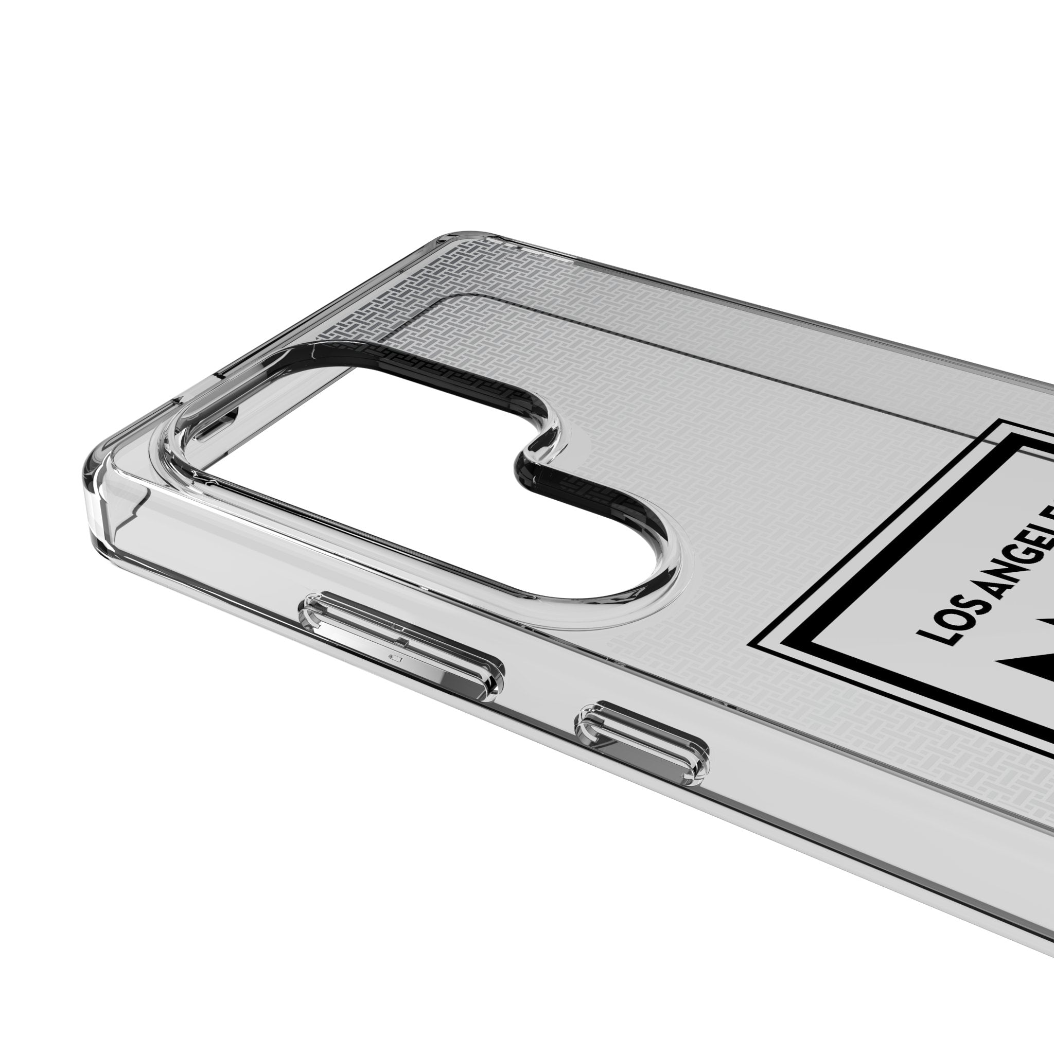 Los Angeles Football Club Linen Clear Phone Case for Samsung Galaxy 3