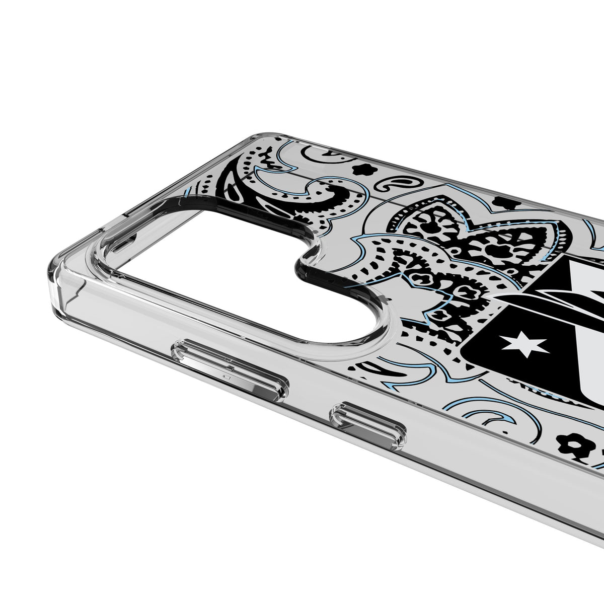 Minnesota United FC Paisley Clear Phone Case for Samsung Galaxy 3