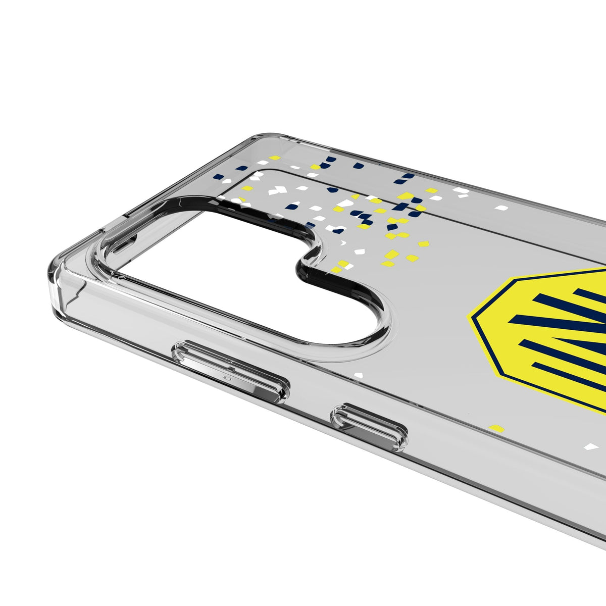 Nashville SC Confetti Clear Phone Case for Samsung Galaxy 3