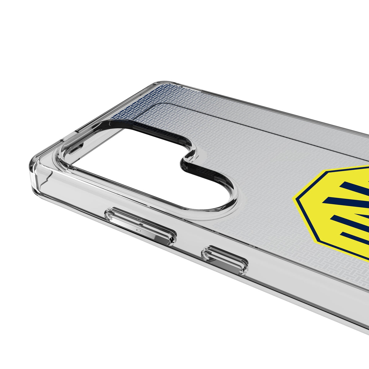 Nashville SC Linen Clear Phone Case for Samsung Galaxy 3