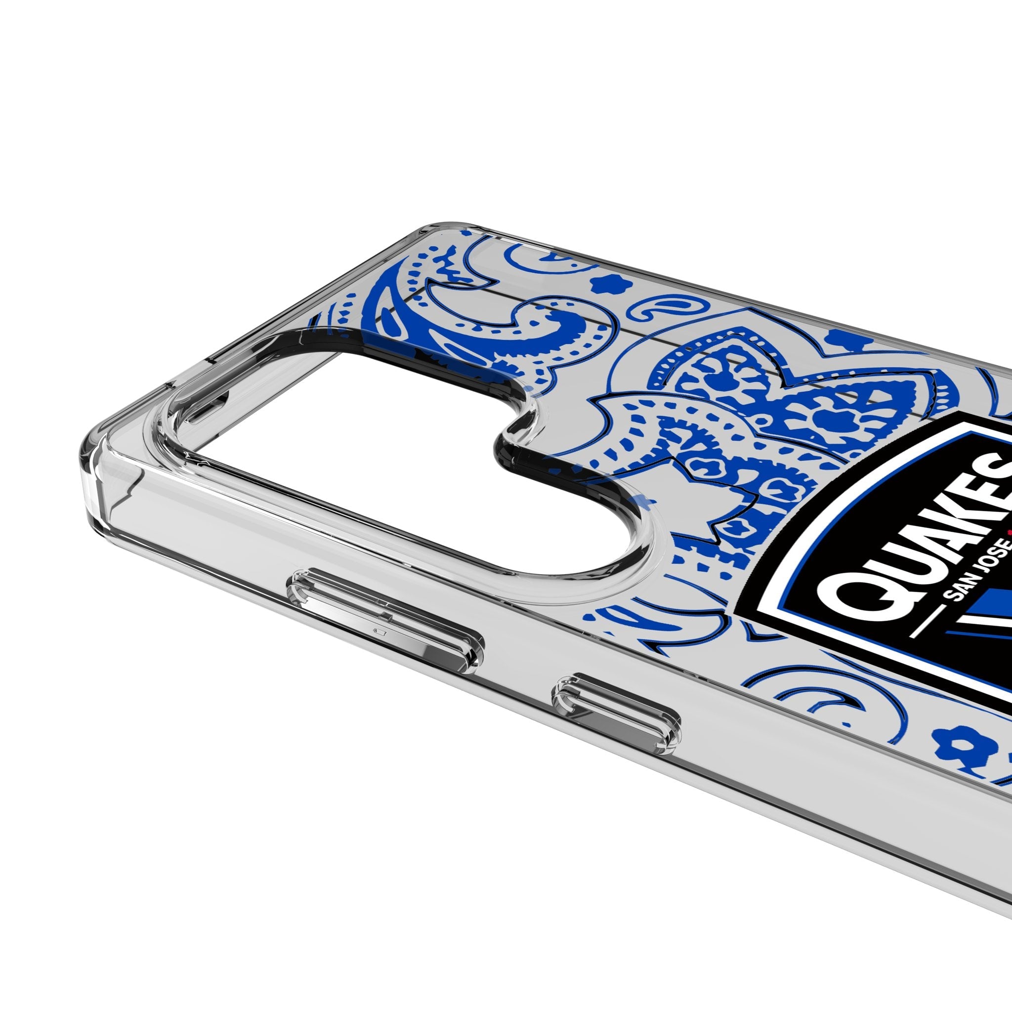 San Jose Earthquakes Paisley Clear Phone Case for Samsung Galaxy 3