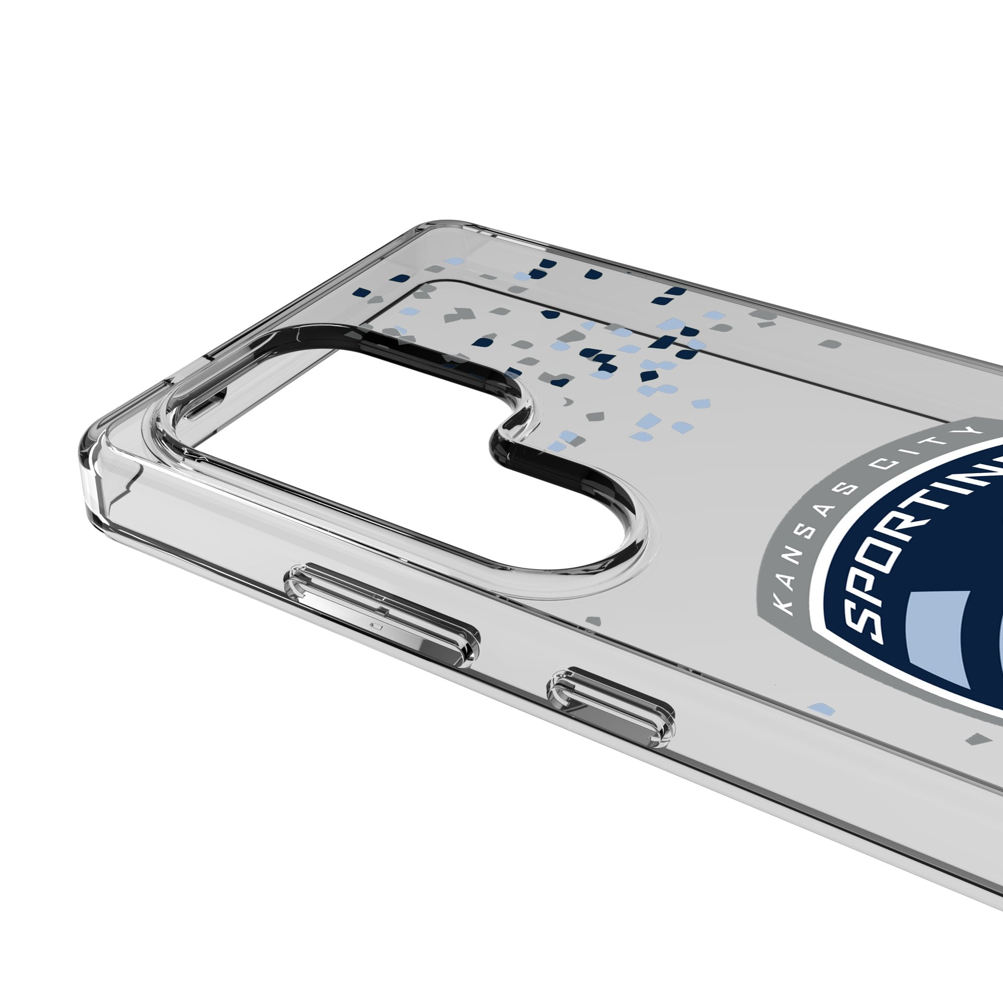 Sporting Kansas City Confetti Clear Phone Case for Samsung Galaxy 3