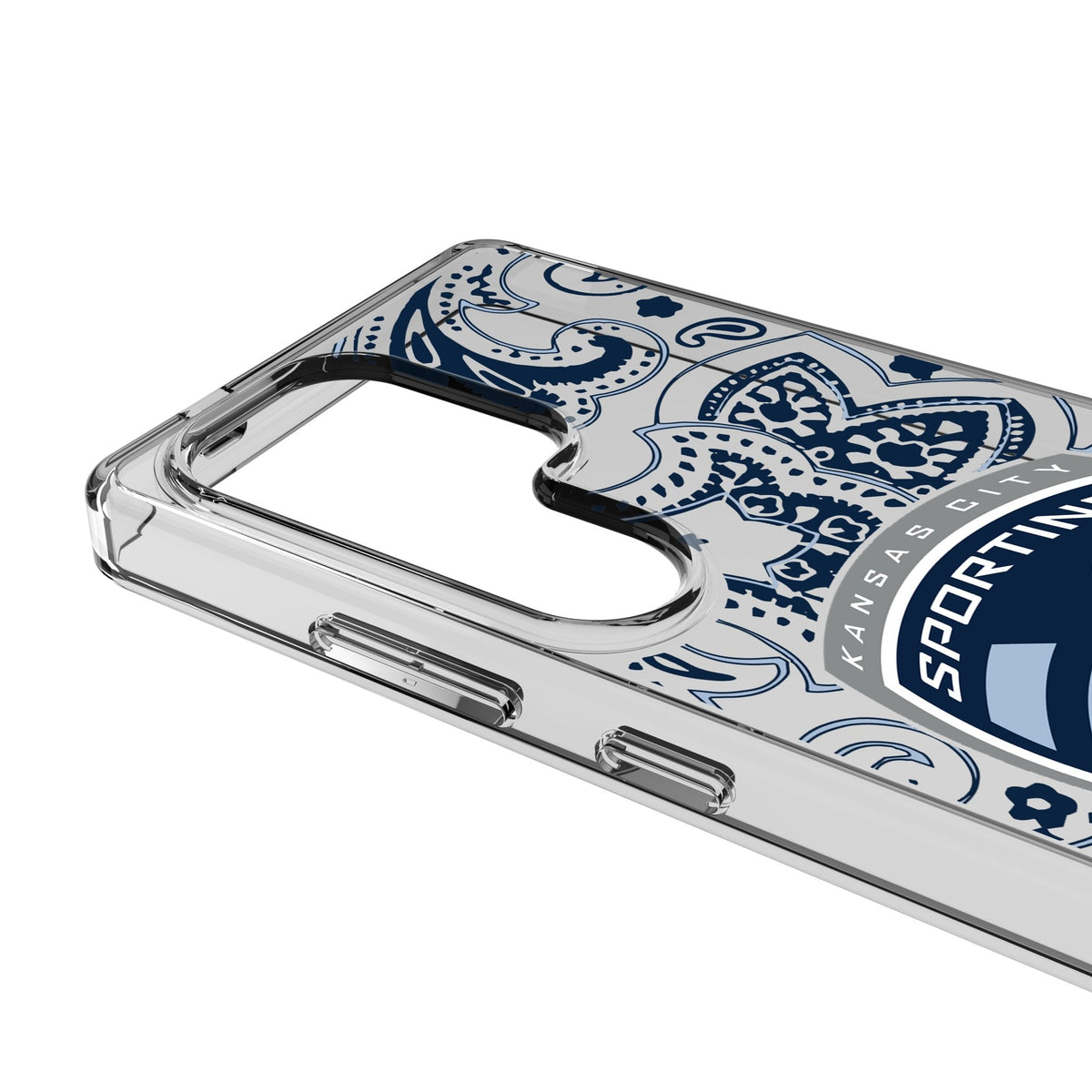Sporting Kansas City Paisley Clear Phone Case for Samsung Galaxy 3